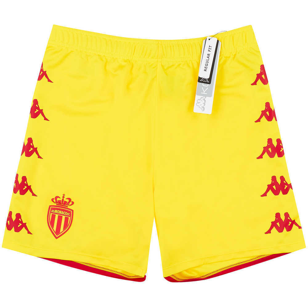 2021-22 Monaco Player Issue GK Shorts *BNIB* L