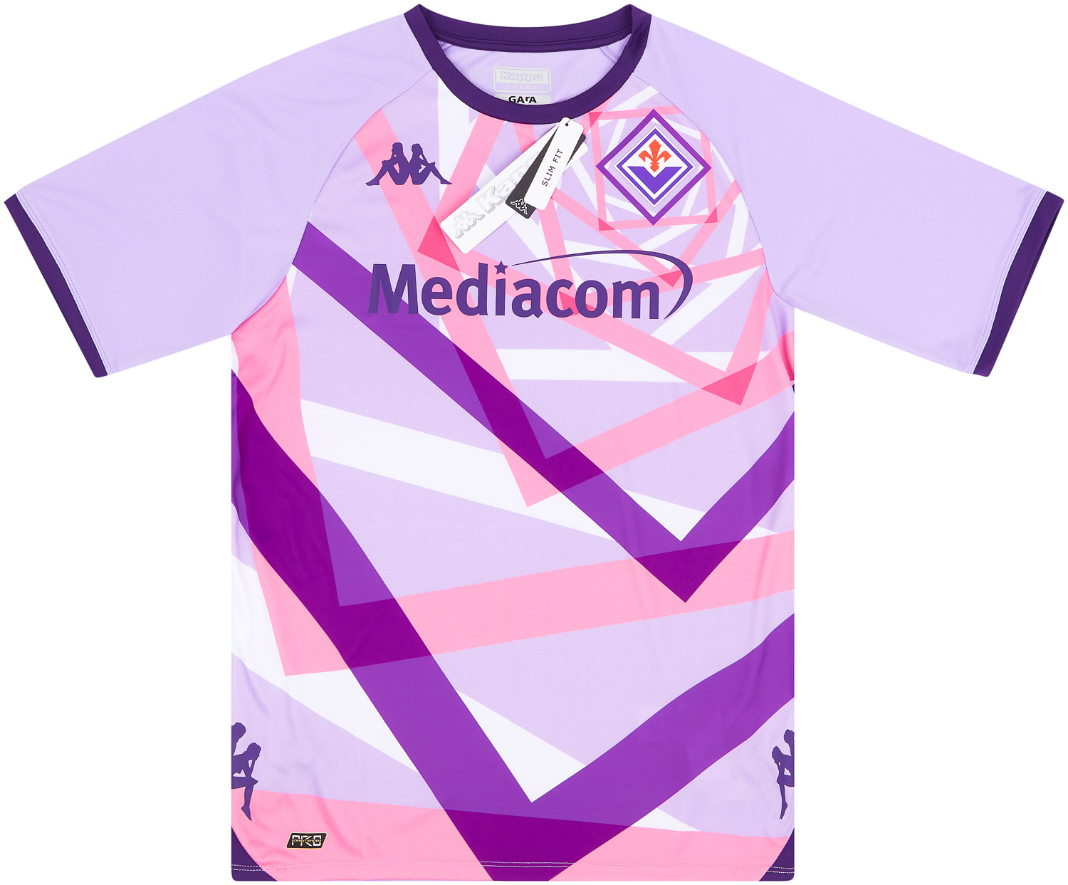 2022-23 Fiorentina Kappa Pre-Match Training Shirt *BNIB*