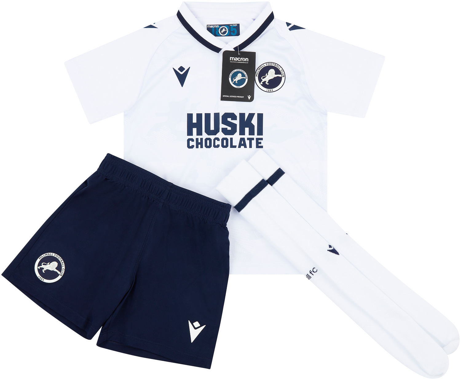 2021-22 Millwall Away Full Kit *BNIB* Little Kids