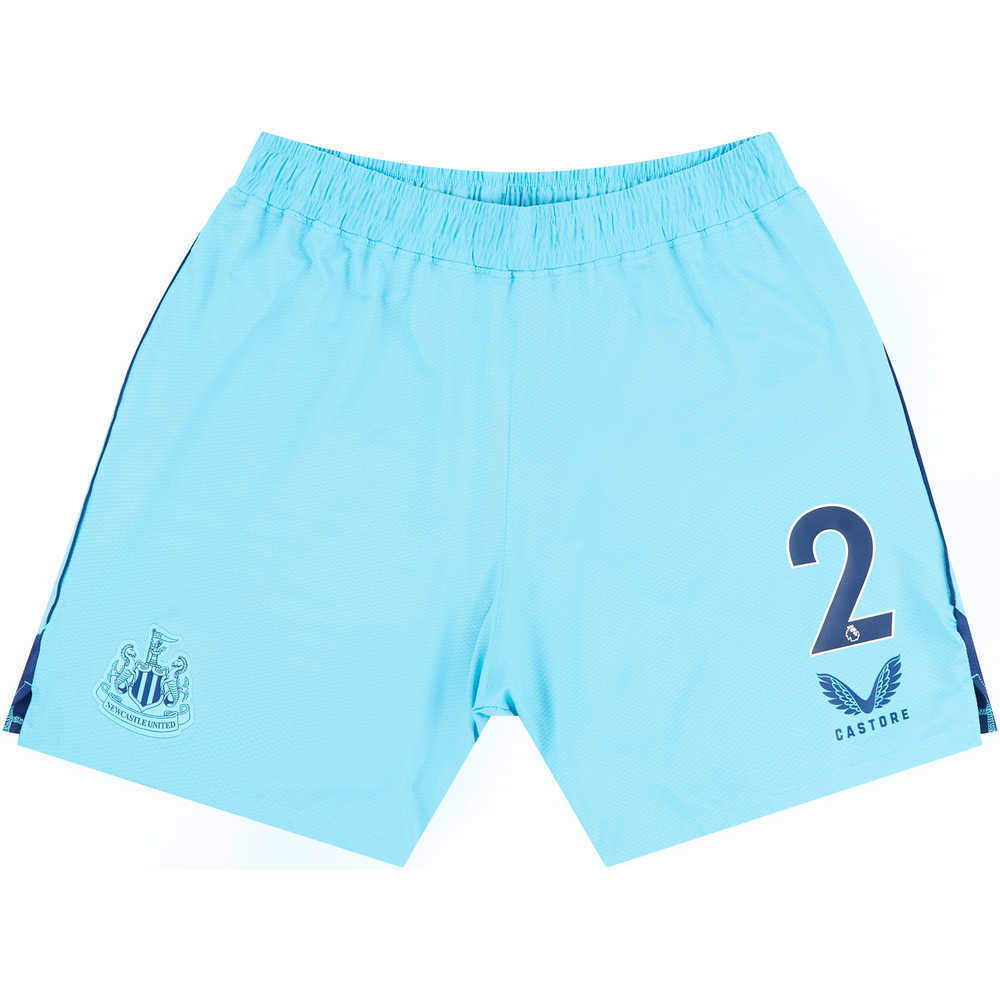 2021-22 Newcastle Match Issue Third Shorts # (Very Good) L
