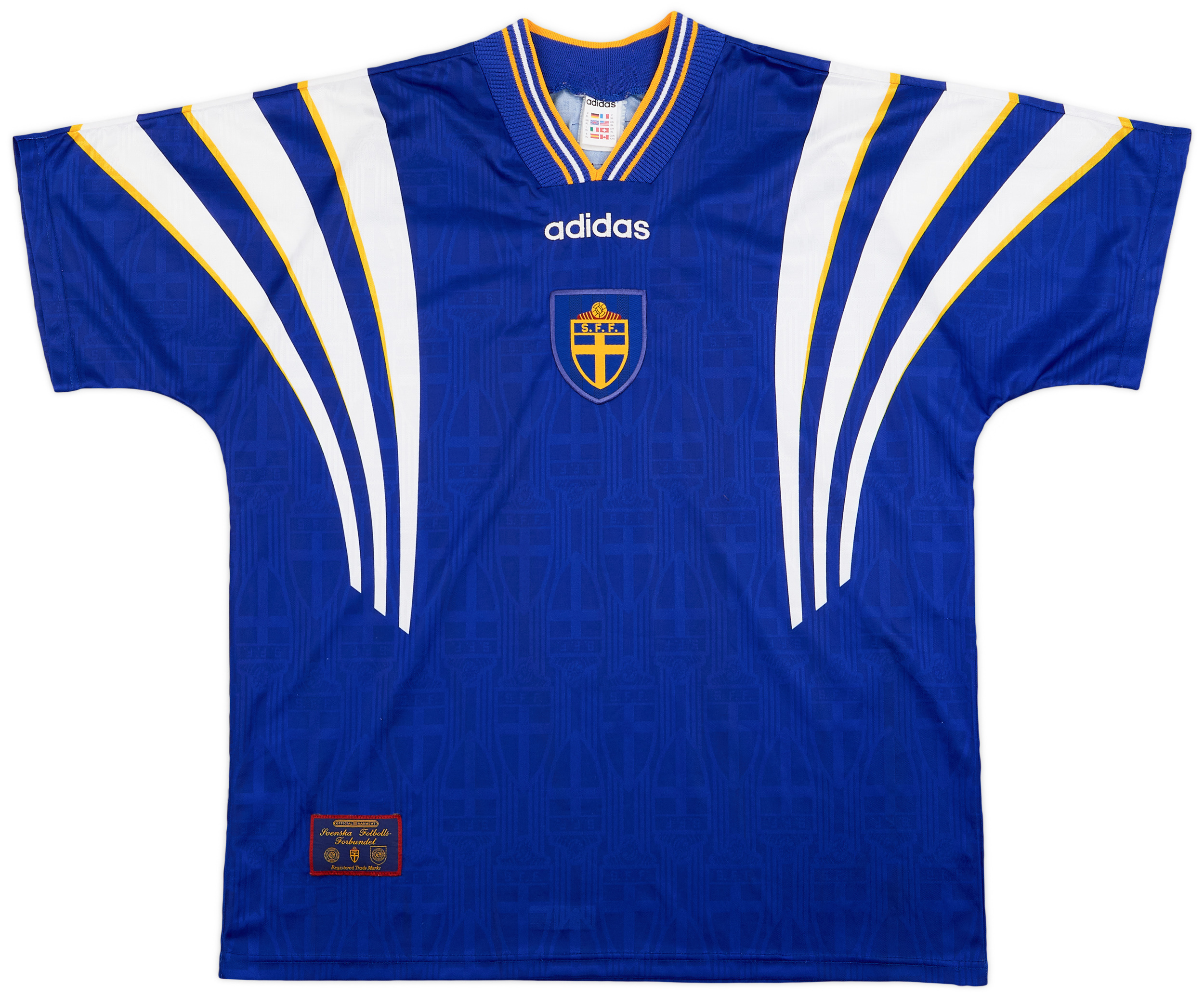 1996-98 Sweden Away Shirt - 6/10 - ()
