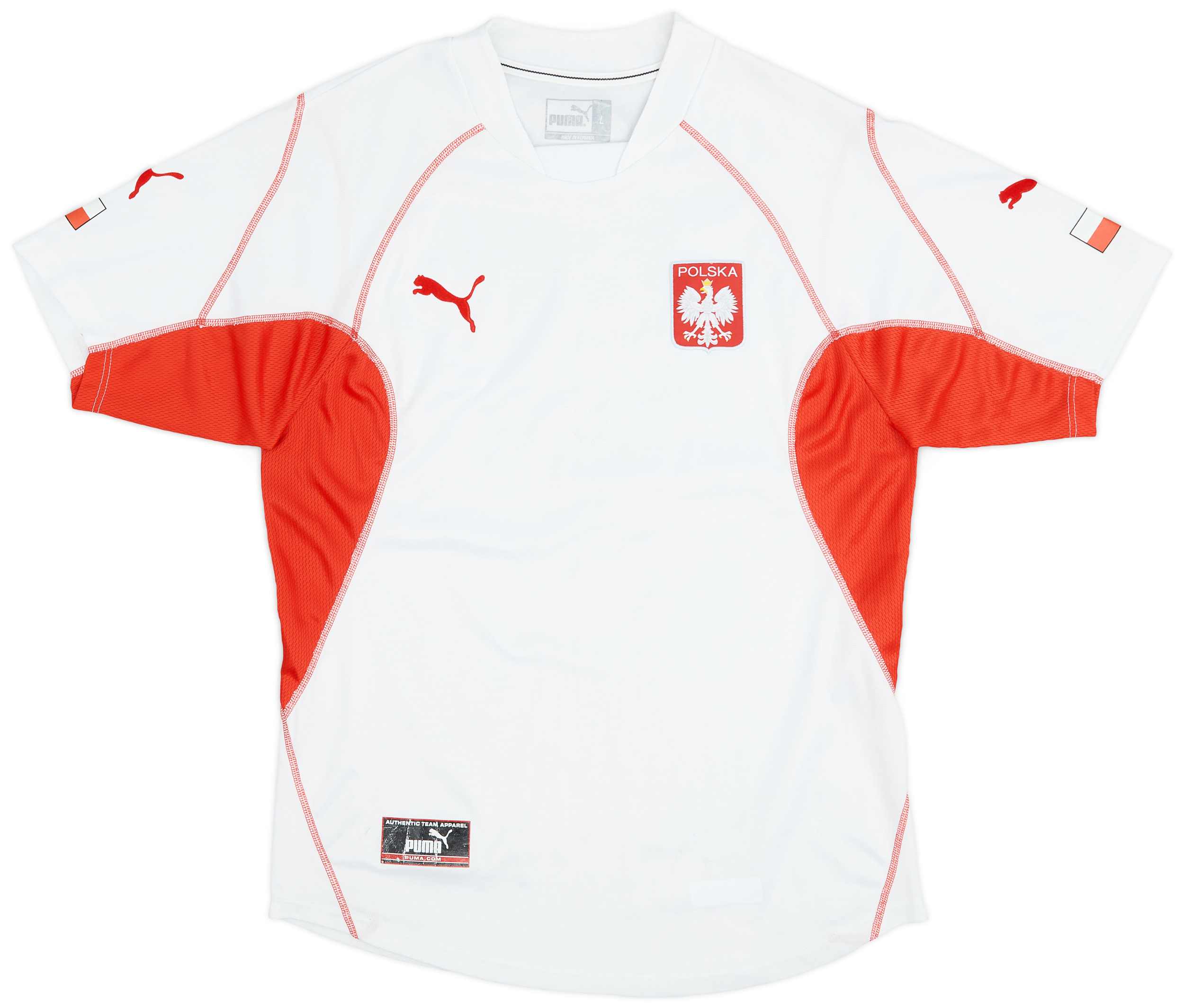 2004-06 Poland Home Shirt - 8/10 - ()