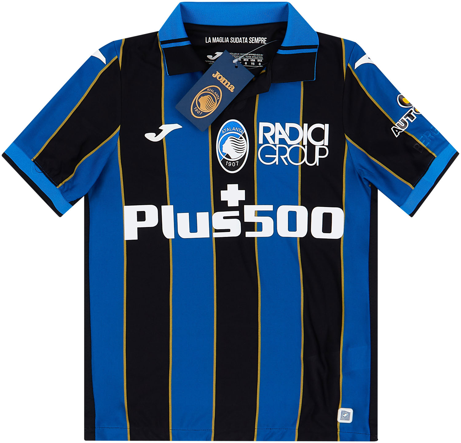 2021-22 Atalanta Home Shirt KIDS