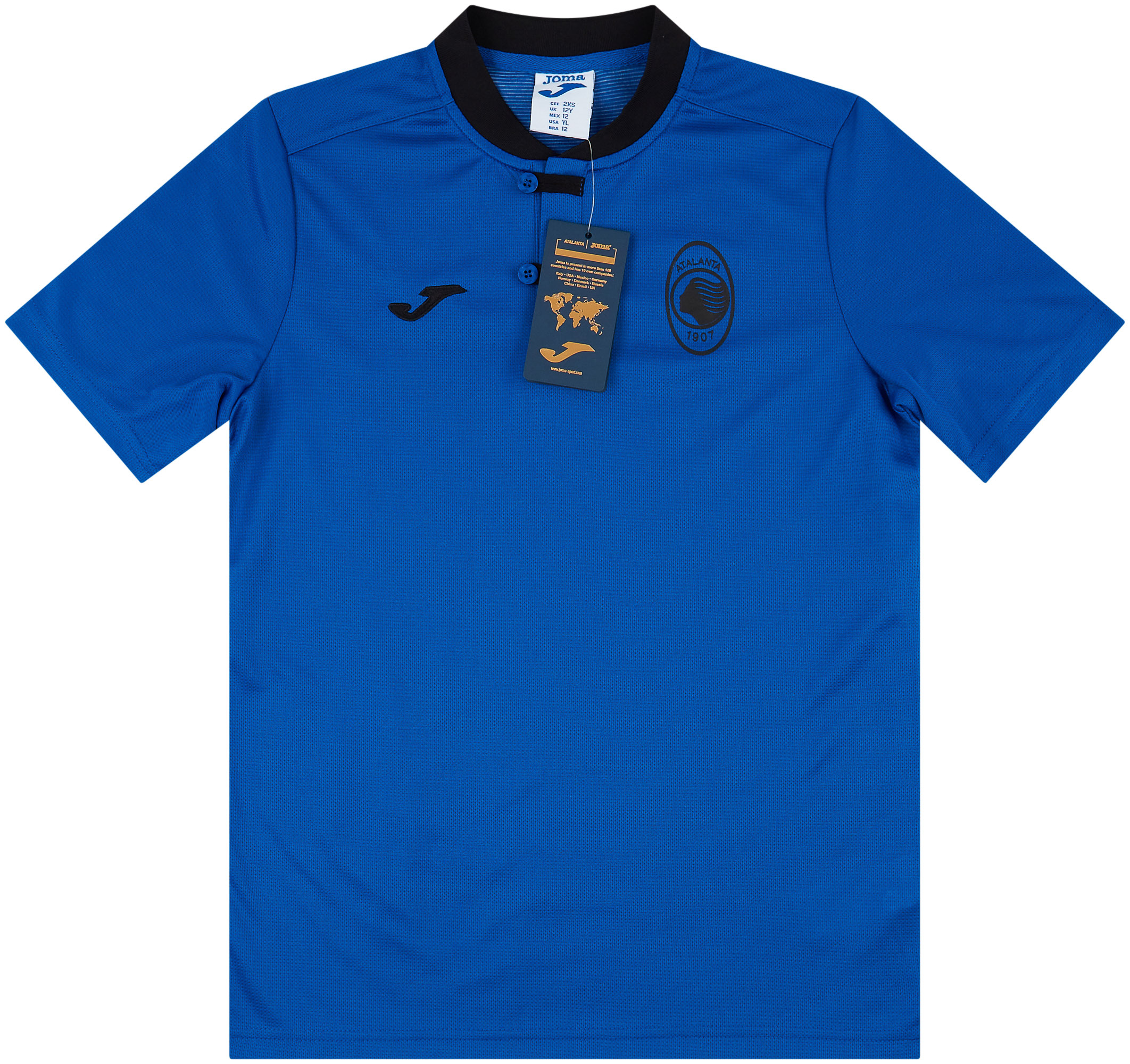 2022-23 Atalanta Joma Polo T-Shirt - NEW - (2XS)