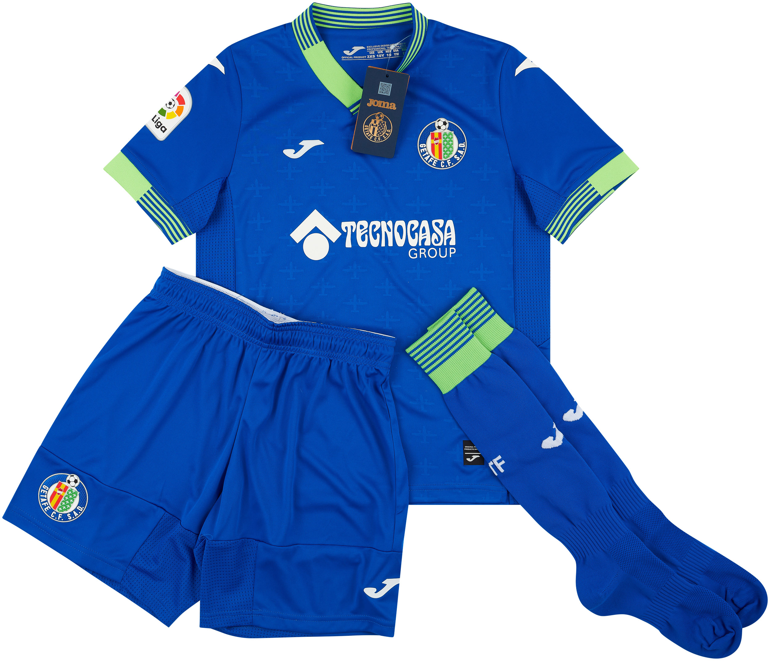 2022-23 Getafe Home Full Kit - NEW - (3 Years) 