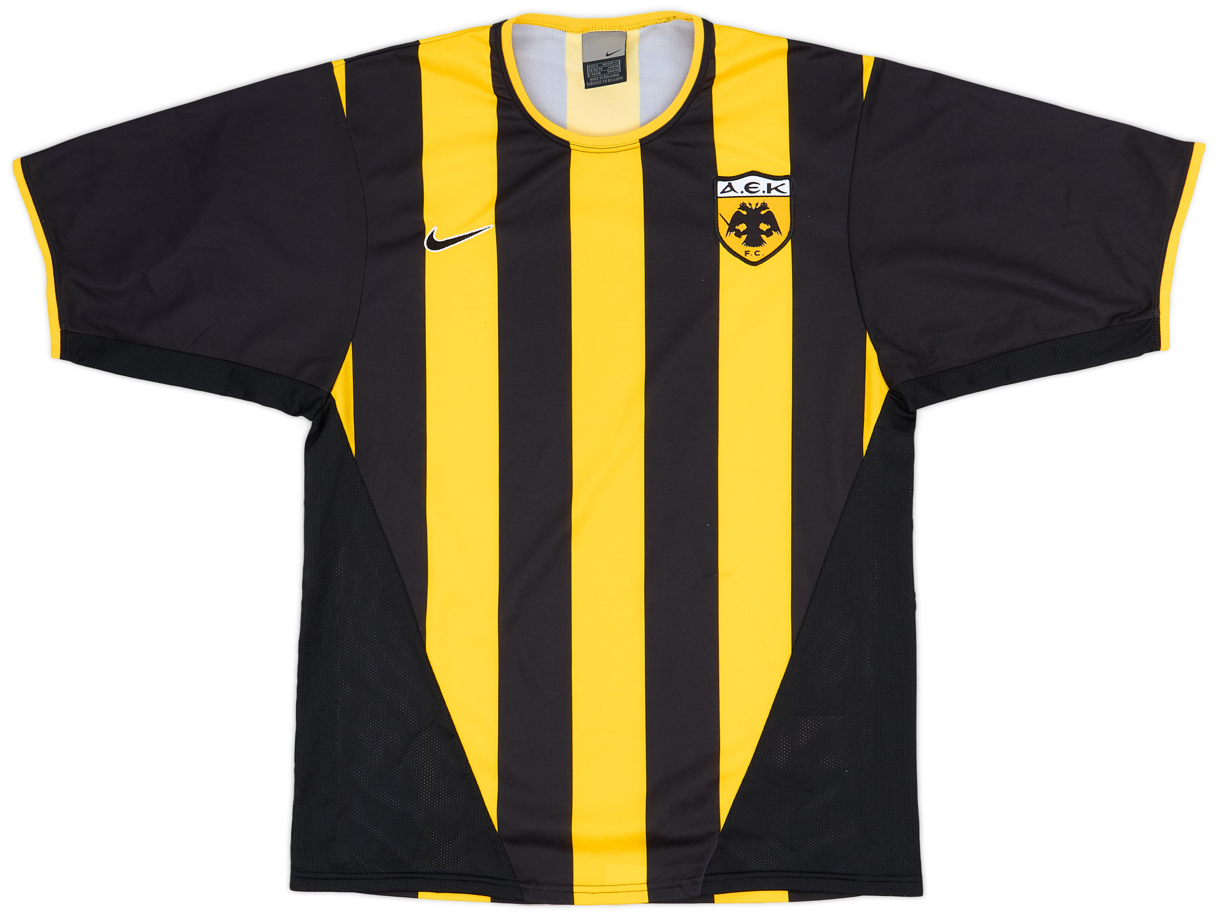 2002-04 AEK Athens Basic Home Shirt - 9/10 - ()