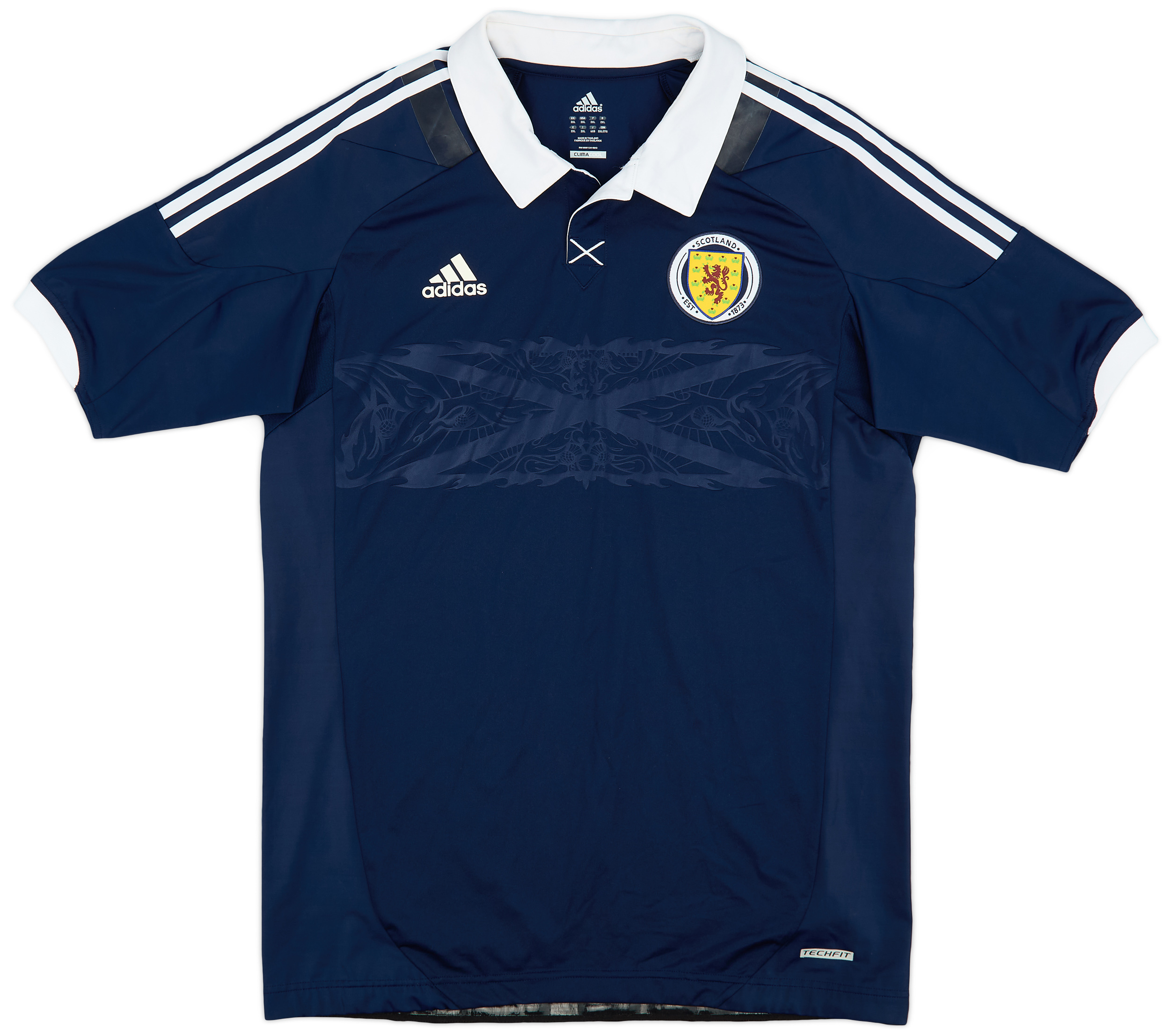 2011-13 Scotland TechFit Player Issue Home Shirt - 9/10 - ()