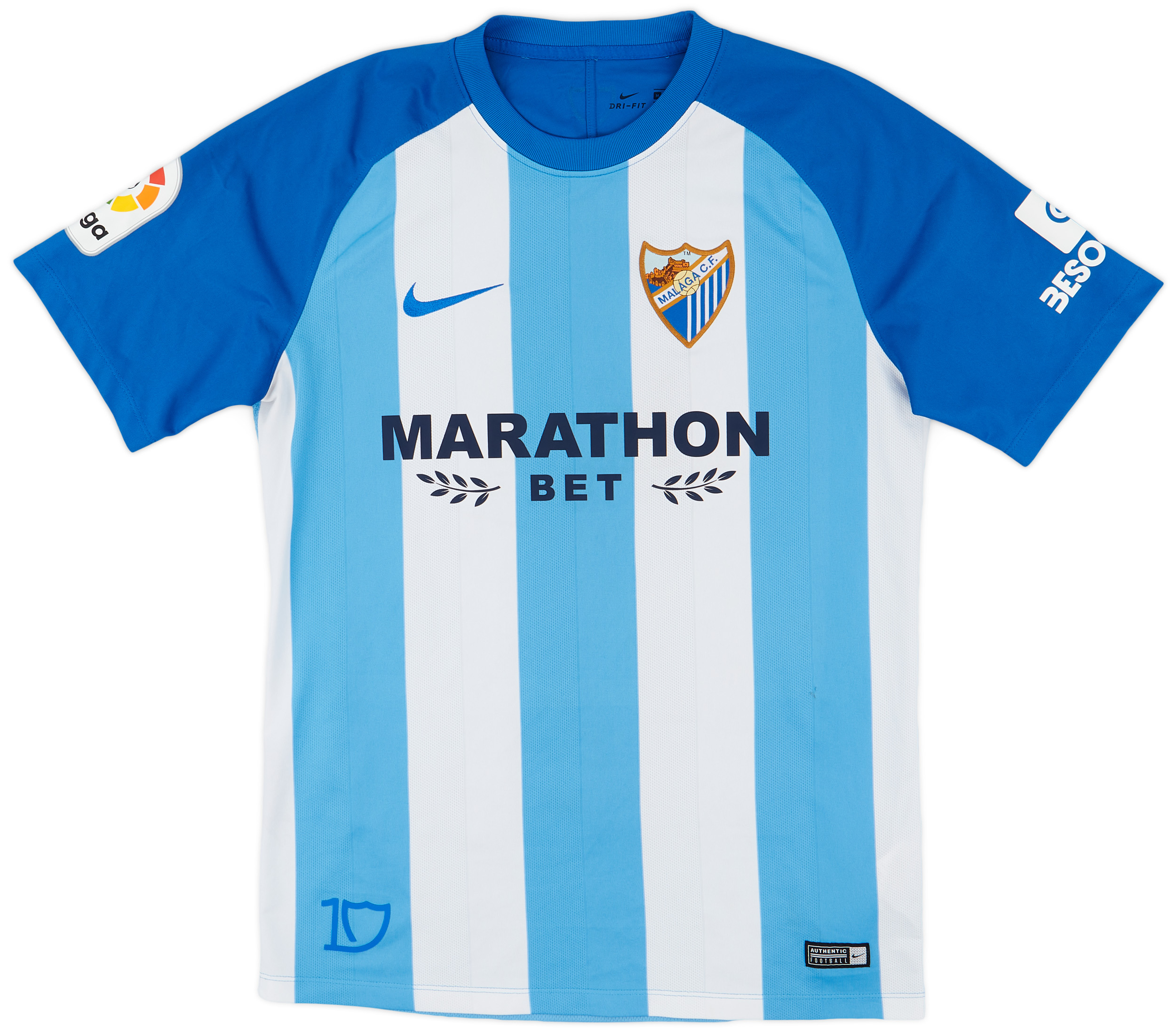 2017-18 Malaga Home Shirt - 8/10 - ()