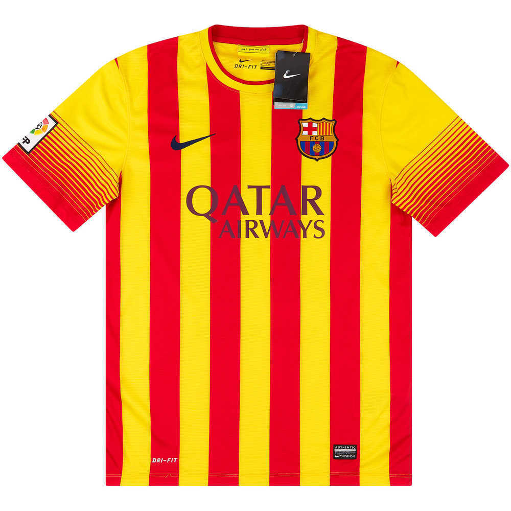 2013-14 Barcelona Away Shirt Jordi Alba #18 *w/Tags* M
