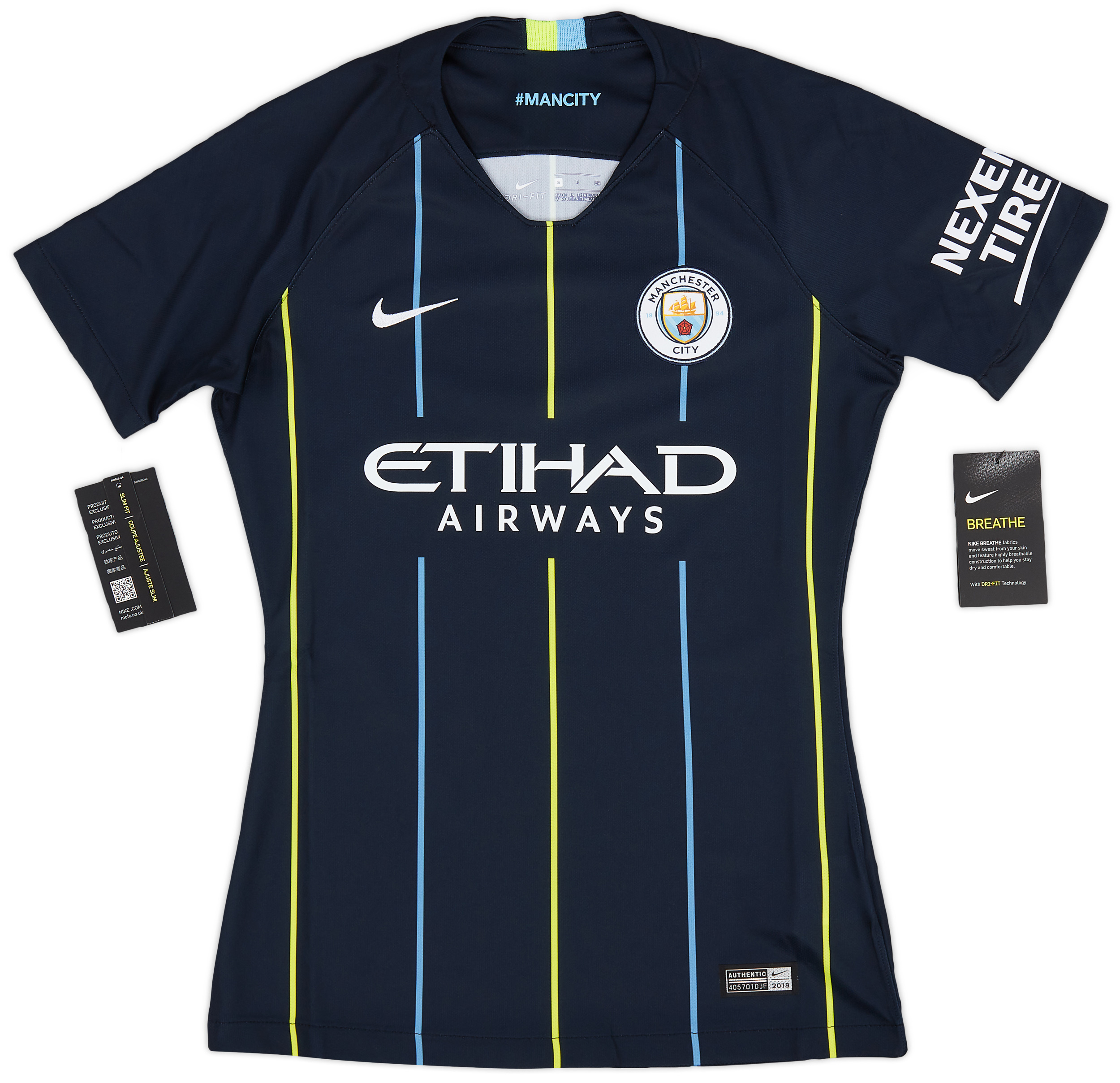 2018-19 Manchester City Away Shirt - (Womens )