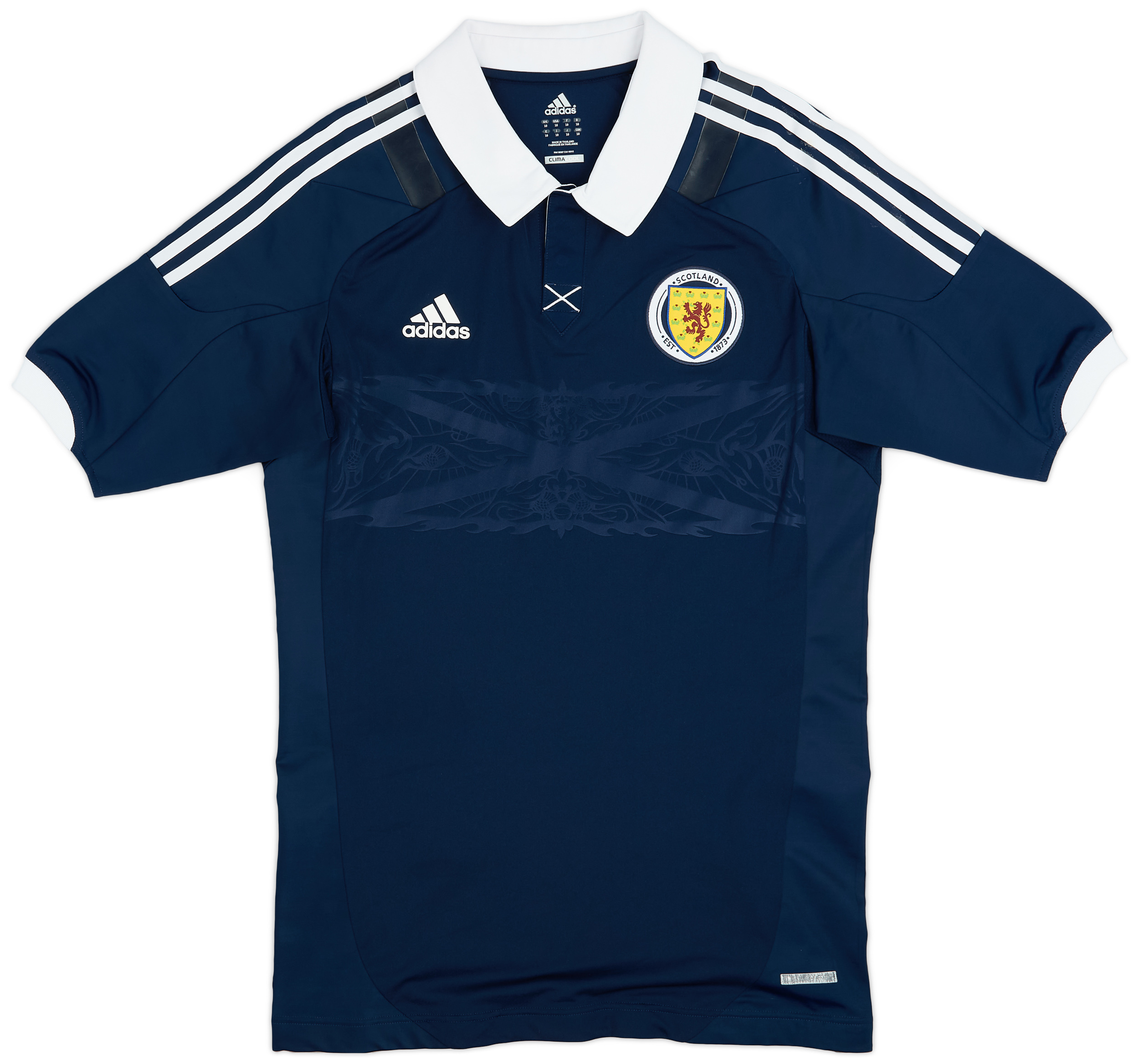 2011-13 Scotland Player Issue Techfit Home Shirt - 6/10 - ()