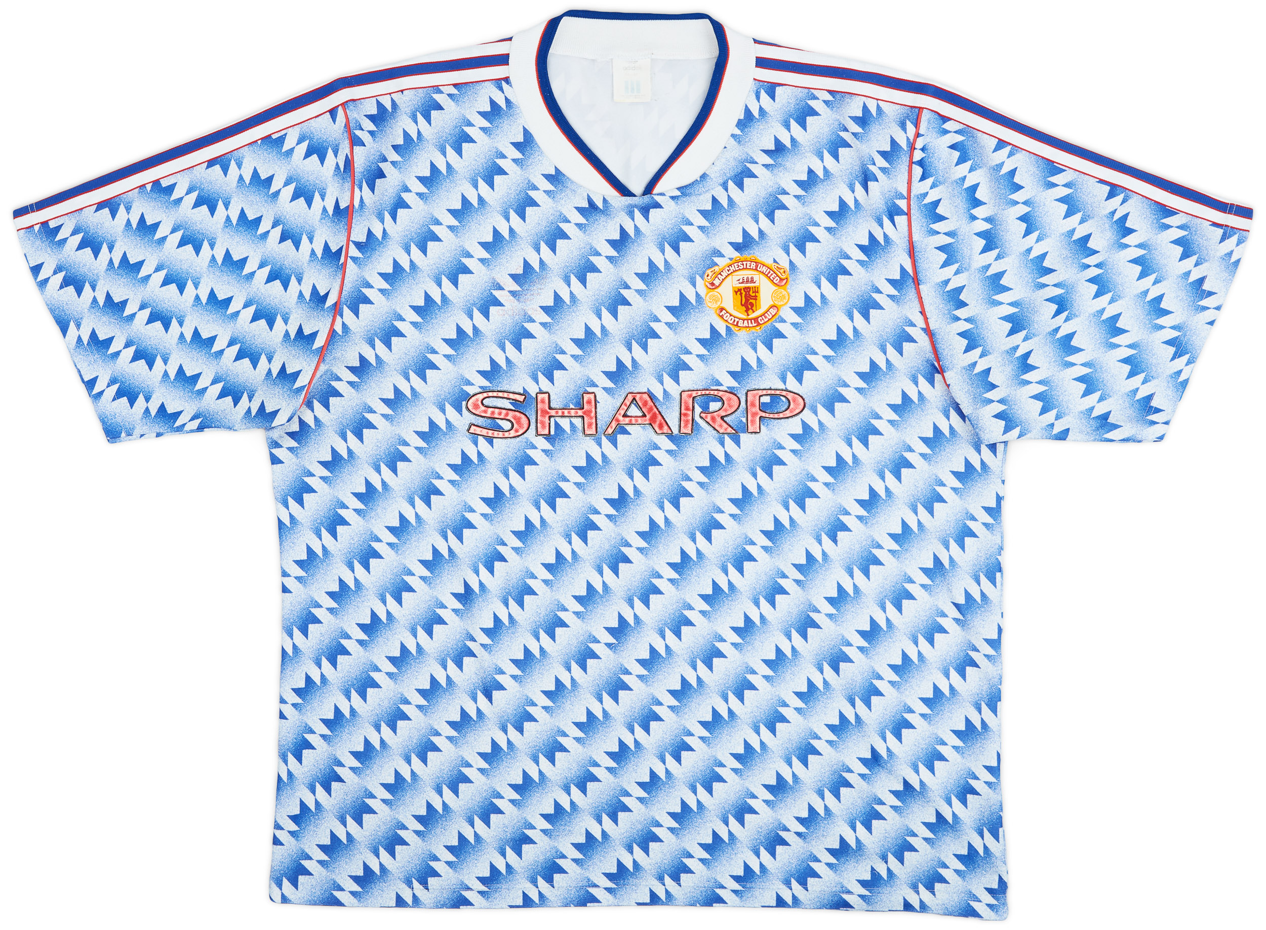 1990-92 Manchester United Away Shirt - 4/10 - (/)