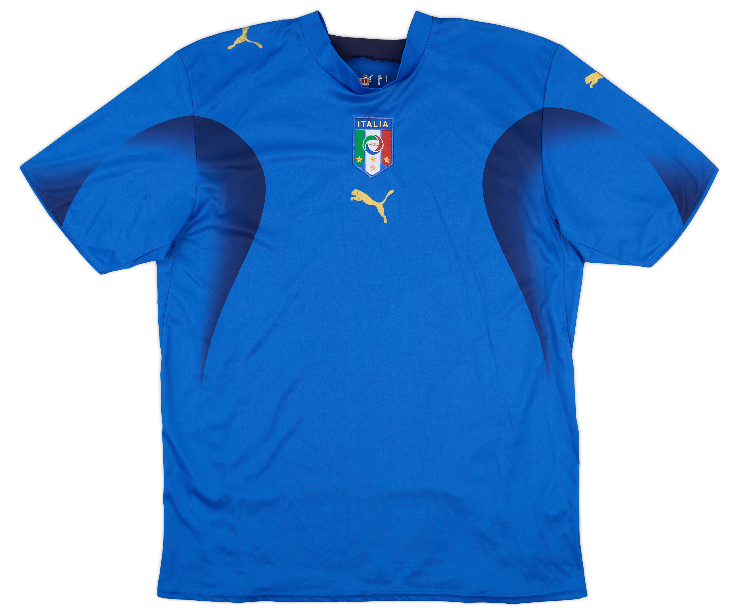 2006 Italy Basic Home Shirt - 8/10 - ()
