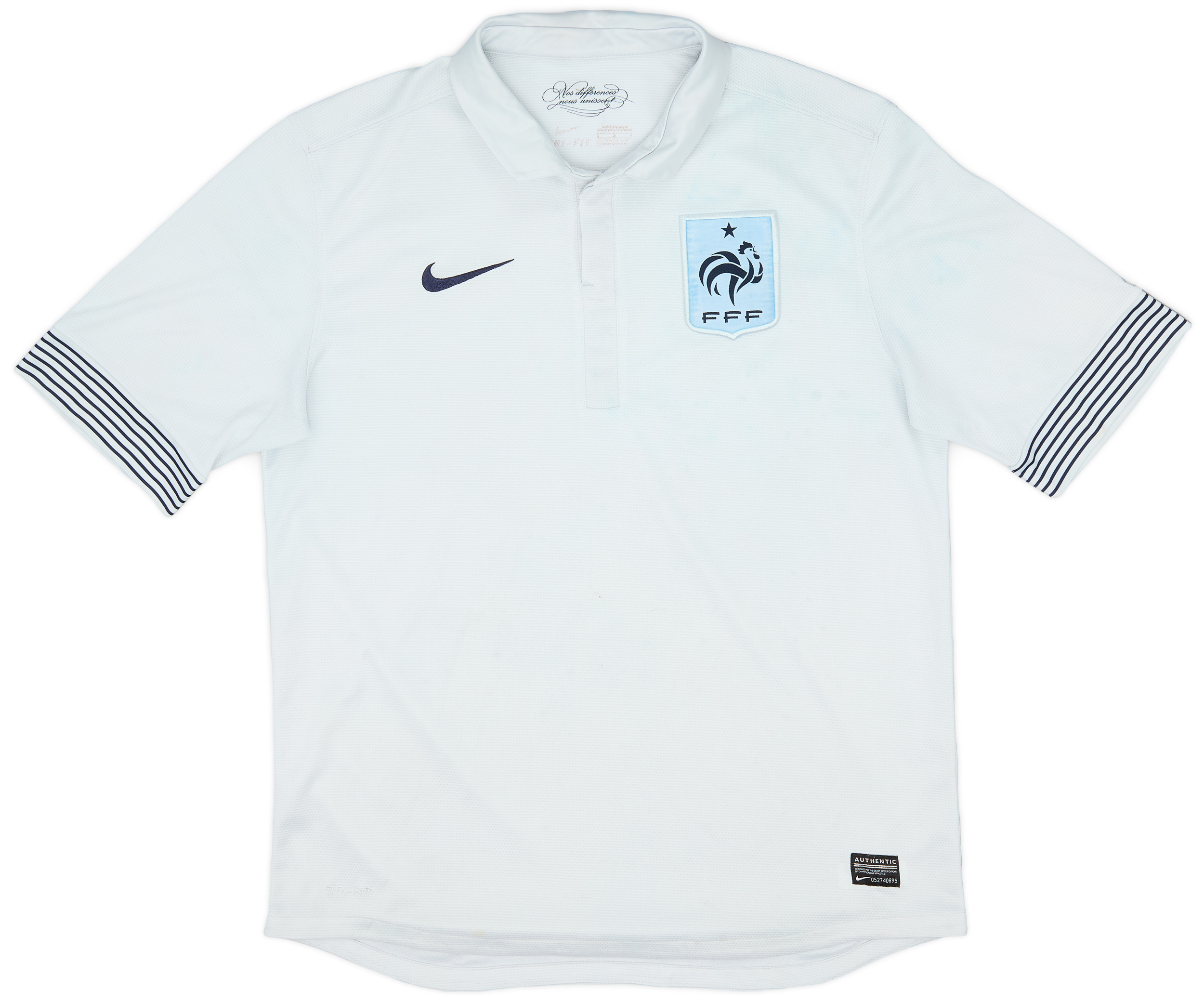 2012-13 France Away Shirt - 3/10 - ()
