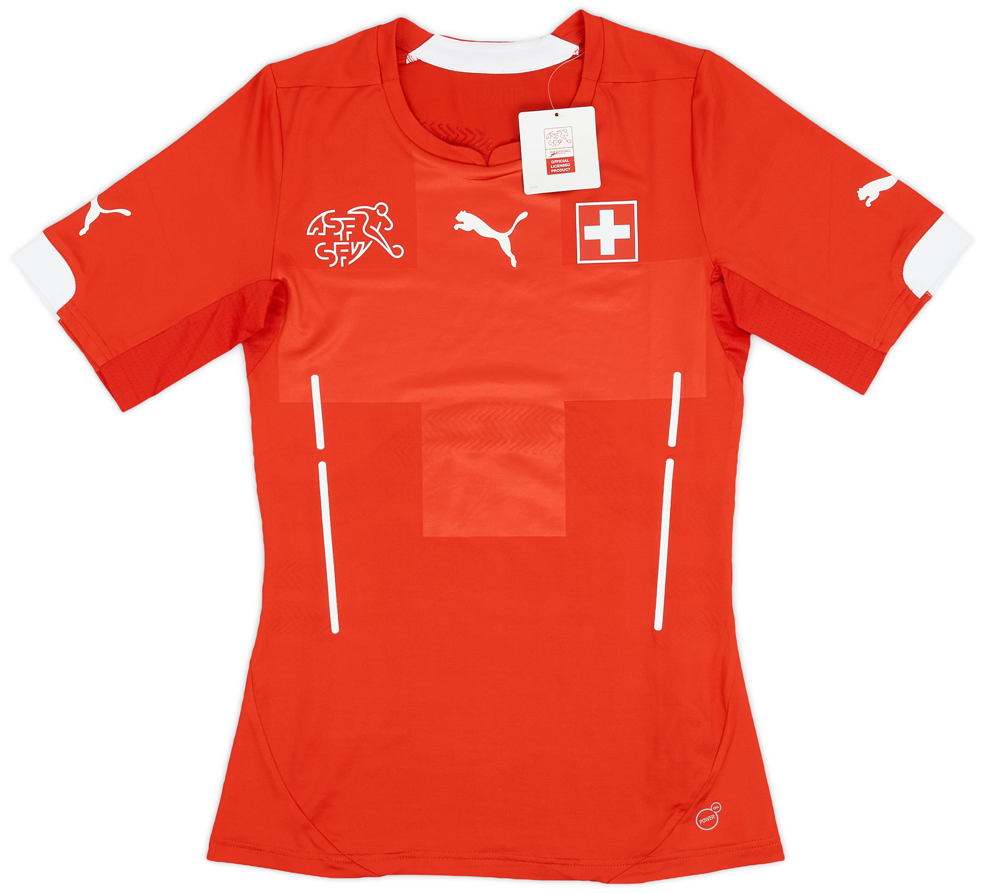 2014-15 Switzerland Player Issue Home Shirt ()