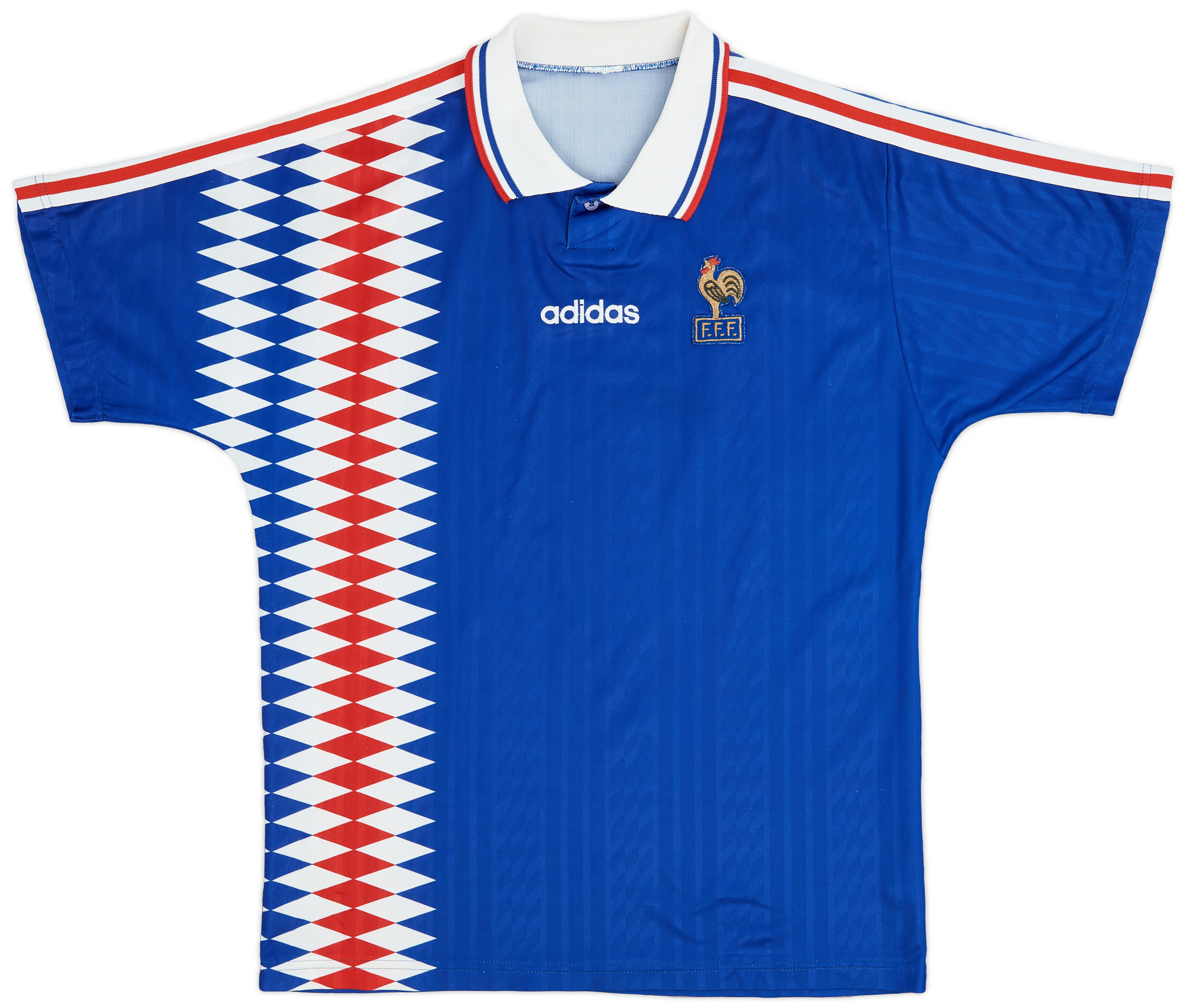 1994-96 France Home Shirt - 9/10 - ()