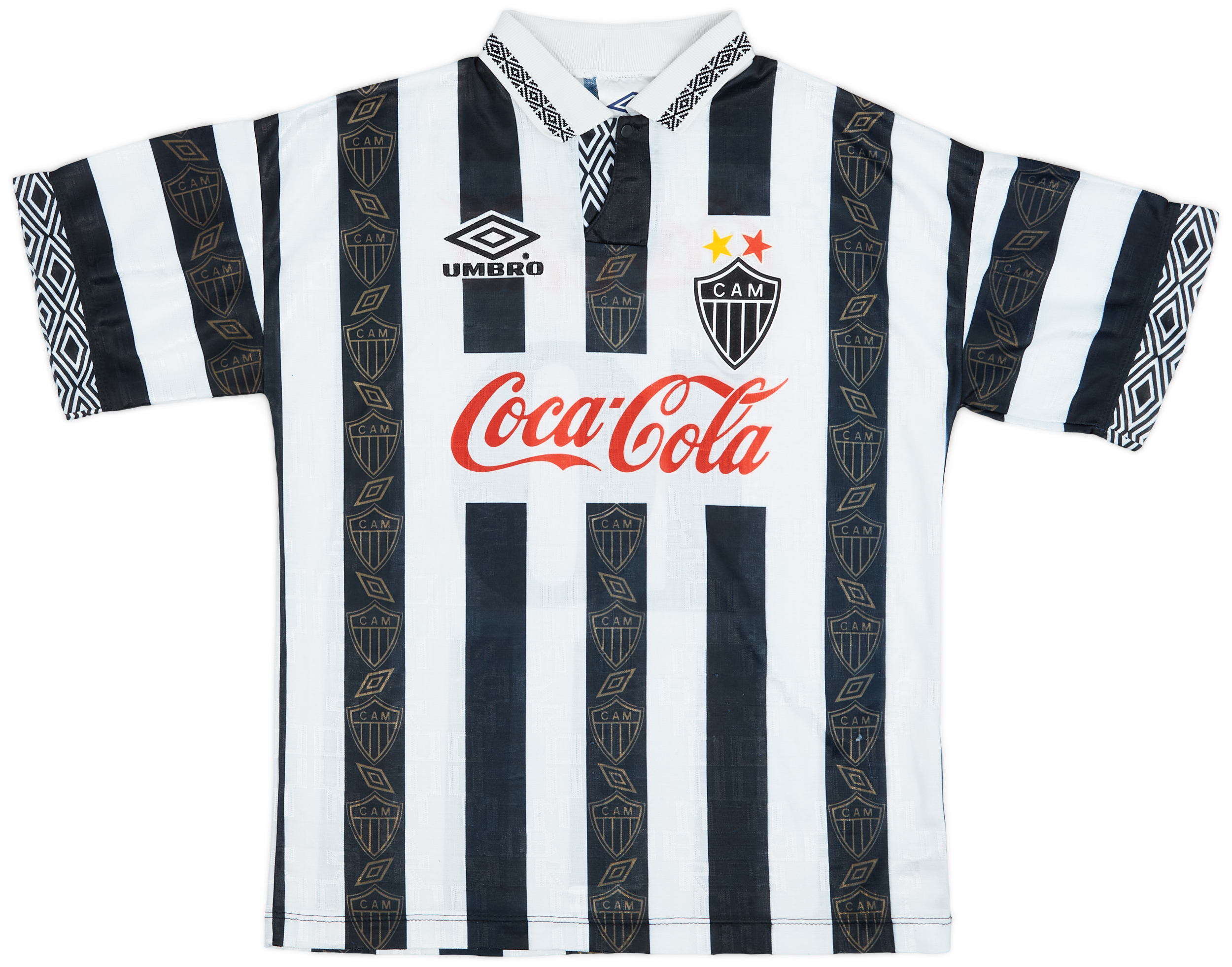 1994-96 Atletico Mineiro Home Shirt #10 - 8/10 - ()