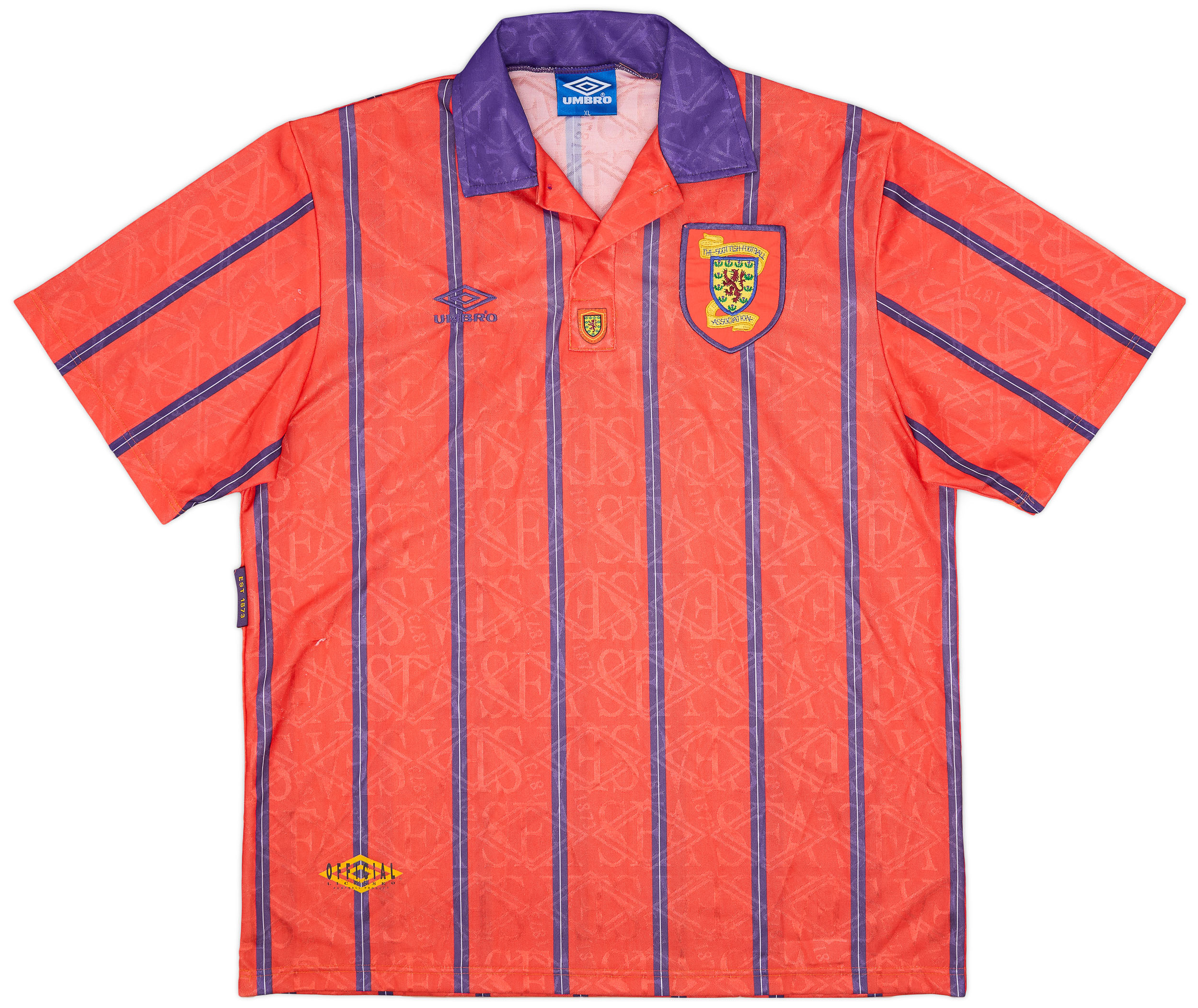 1993-95 Scotland Away Shirt - 5/10 - ()