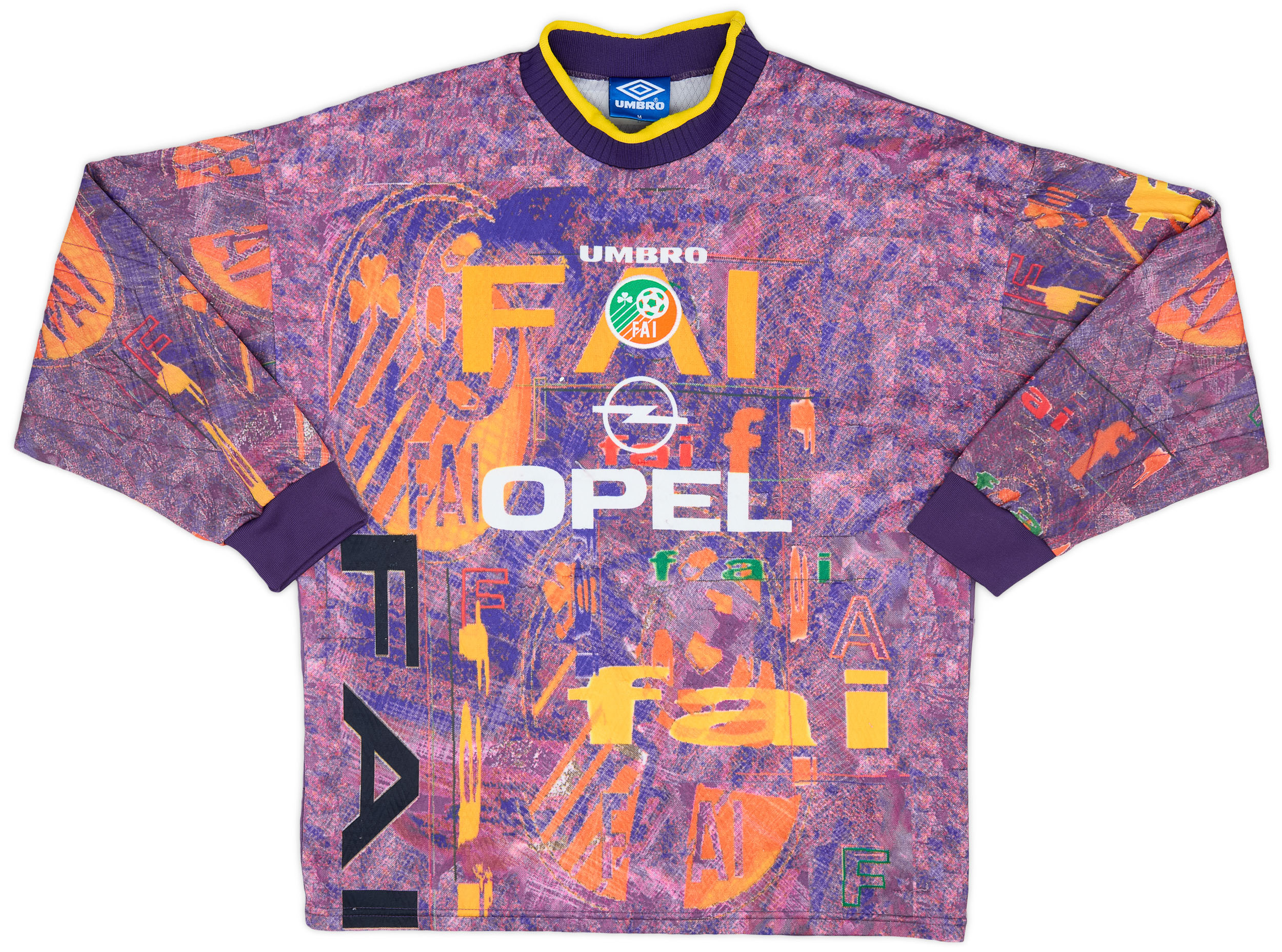 1996-98 Republic of Ireland GK Shirt - 8/10 - ()