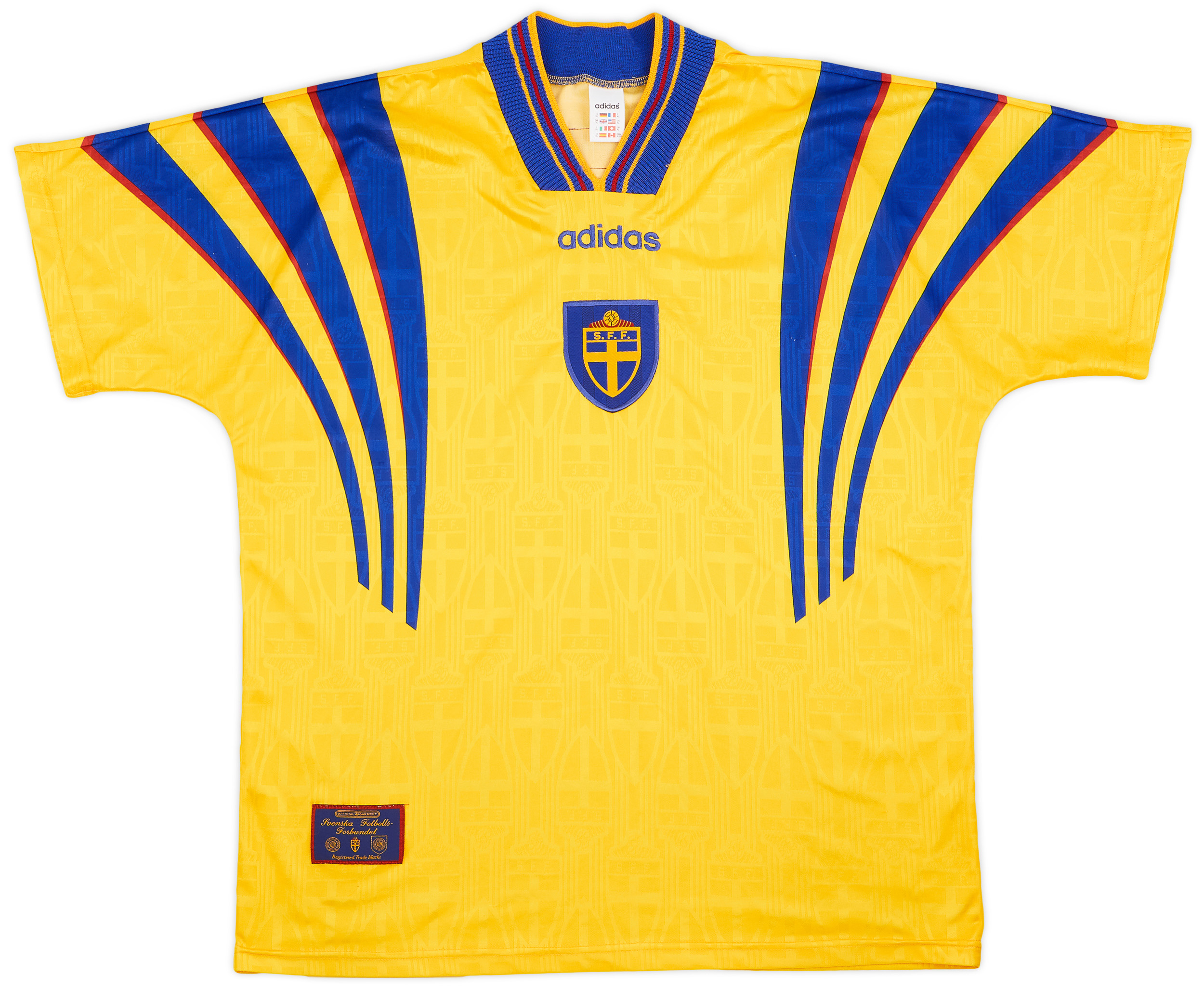 1997 Sweden Home Shirt - 8/10 - ()