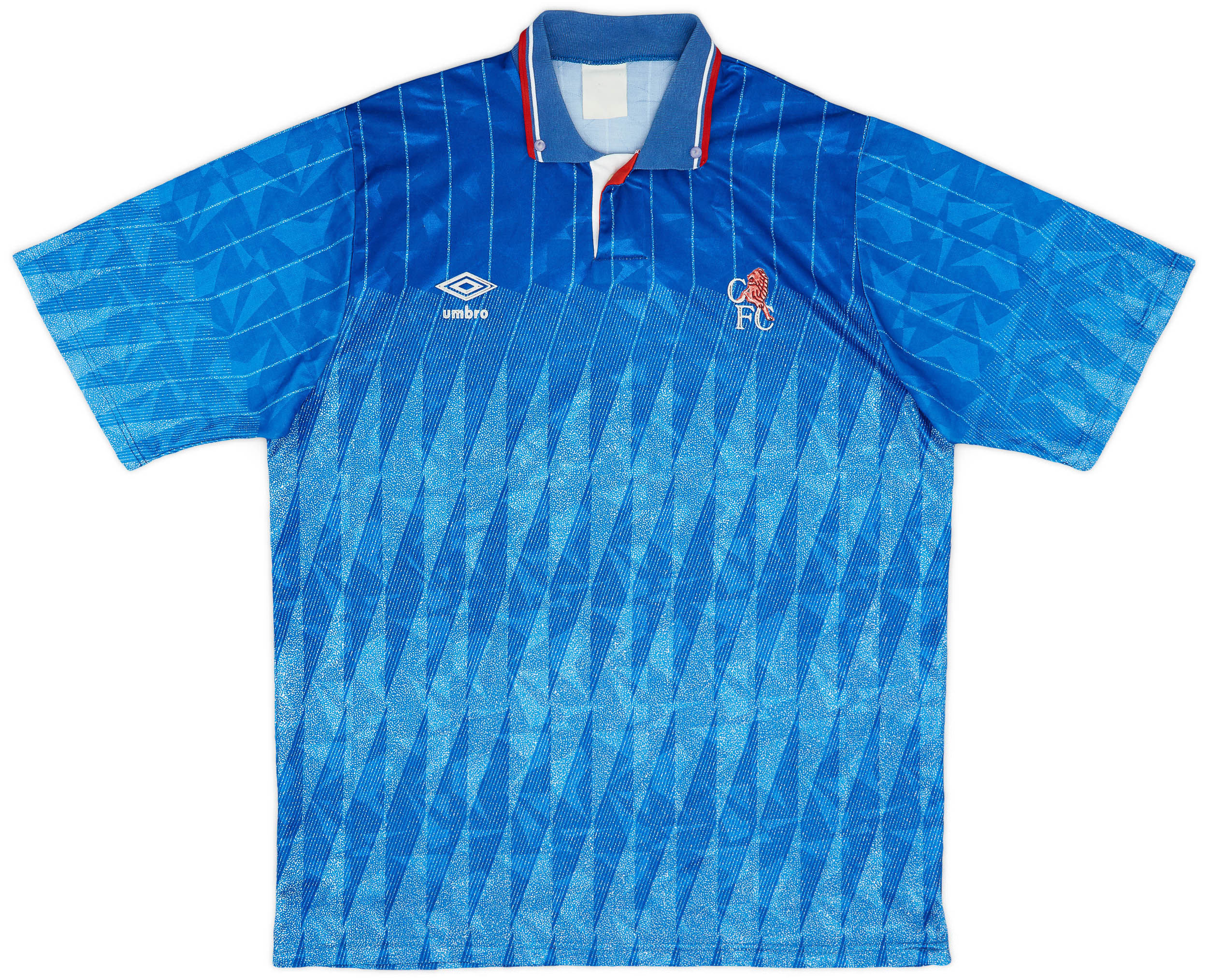 1989-91 Chelsea Home Shirt - 8/10 - ()