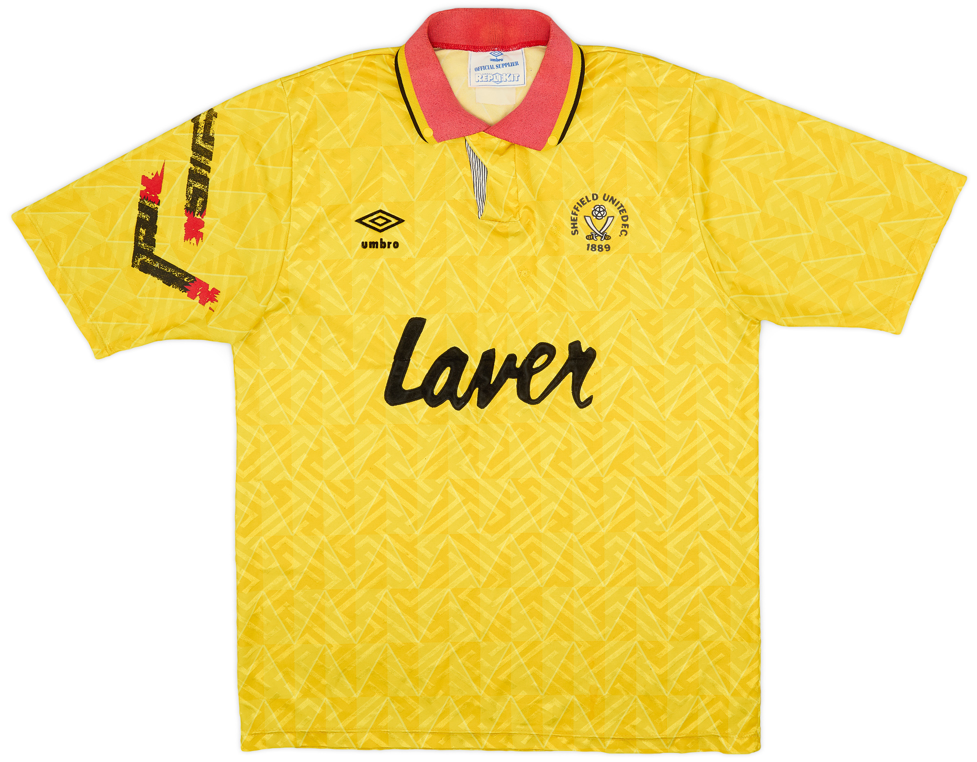 1991-93 Sheffield United Away Shirt - 6/10 - ()