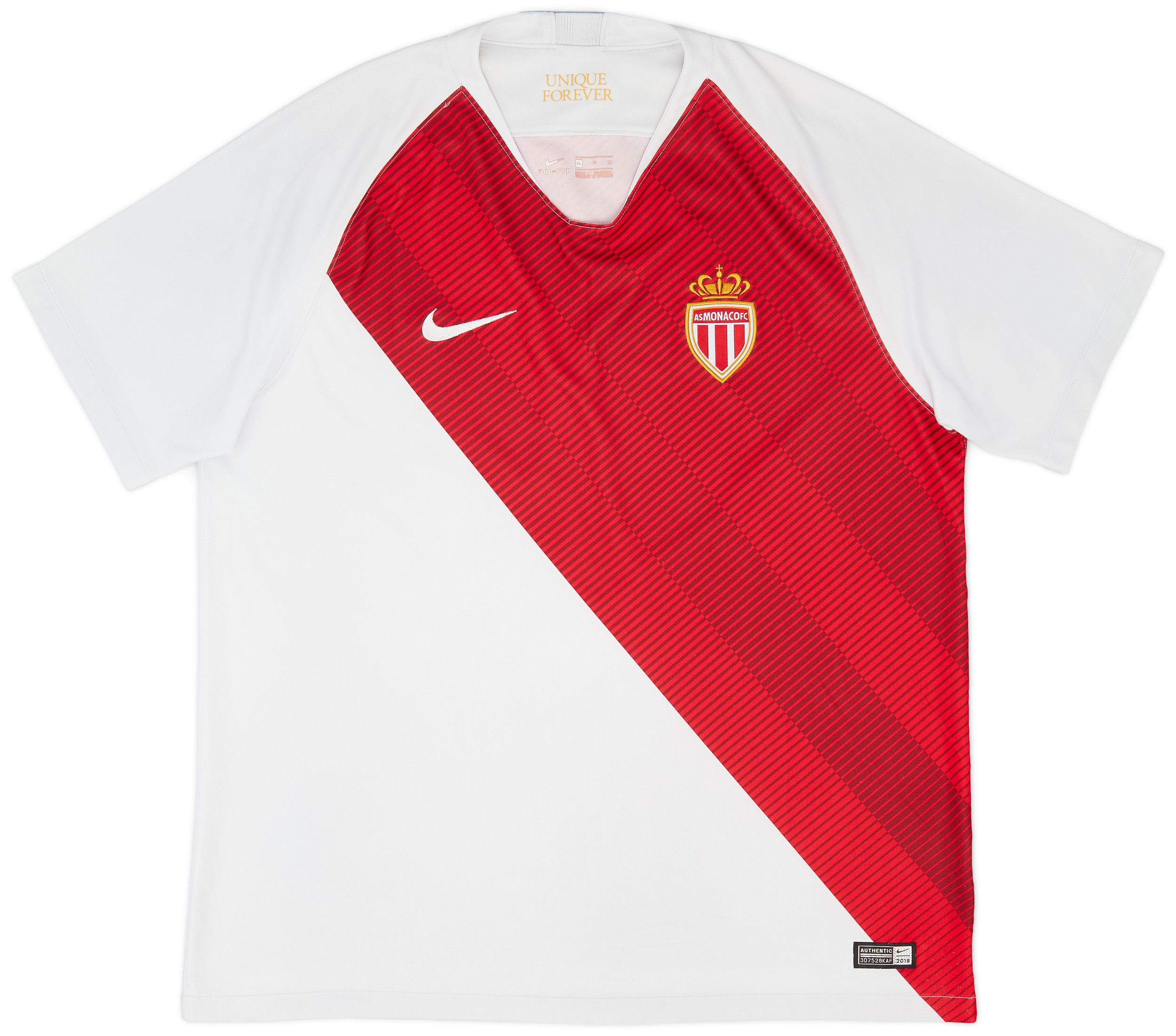 2018-19 Monaco Home Shirt - 8/10 - ()