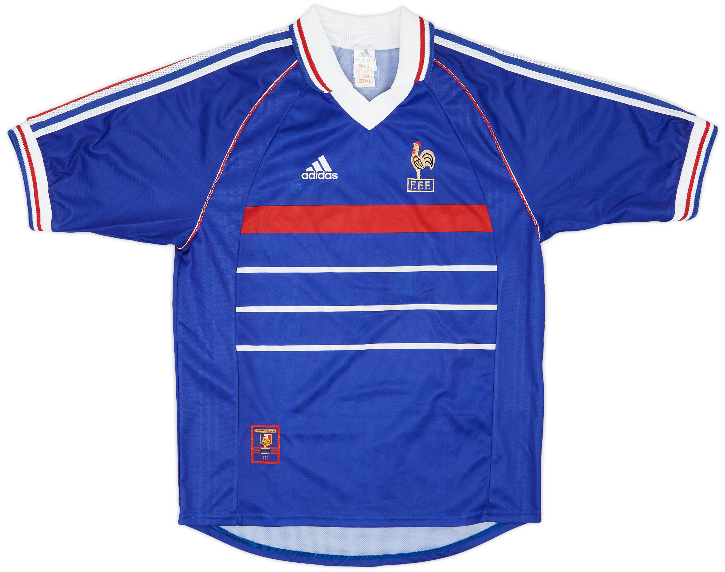 1998-00 France Home Shirt - 8/10 - ()