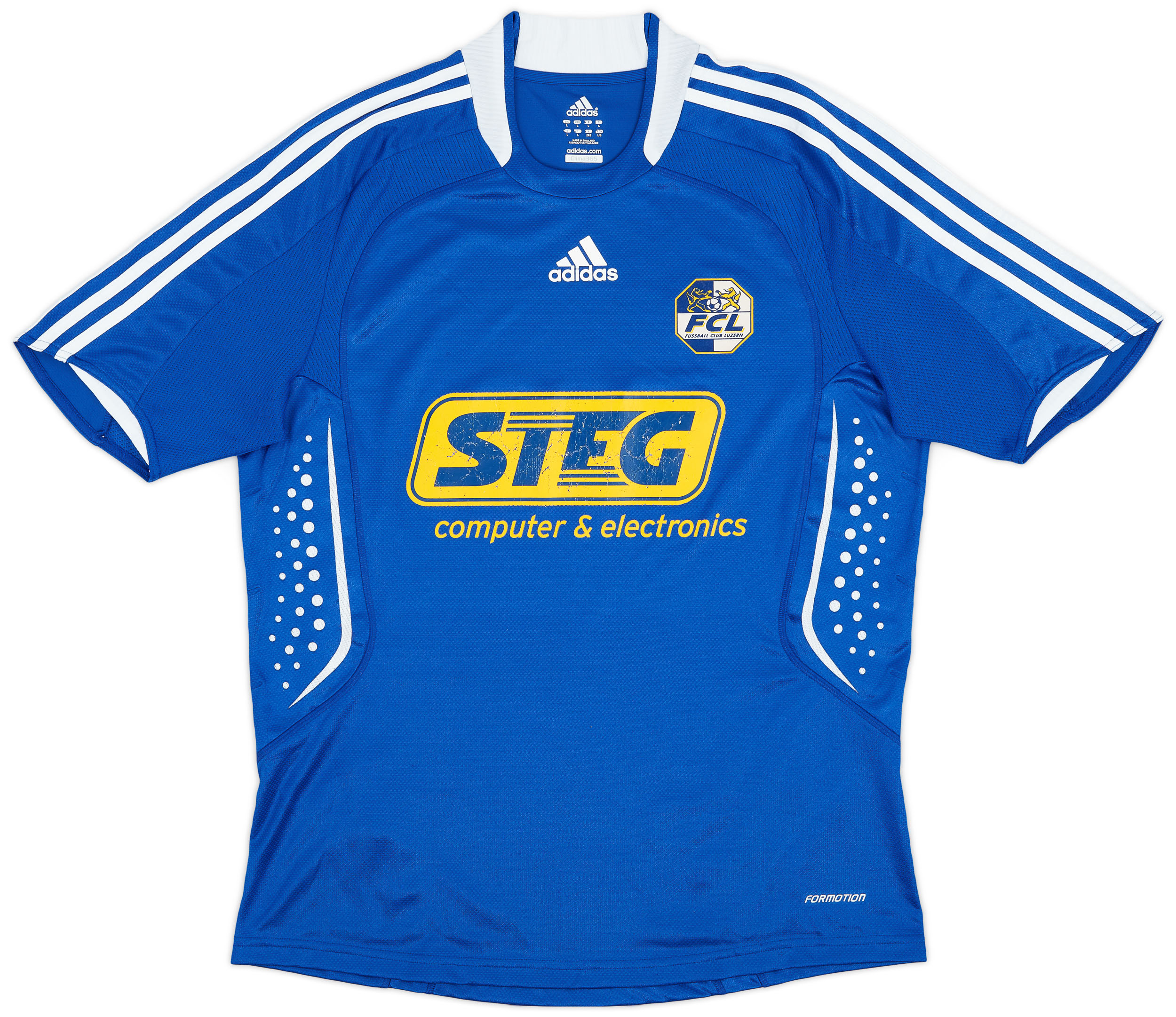 2009-10 FC Luzern Player Issue Home Shirt - 6/10 - ()