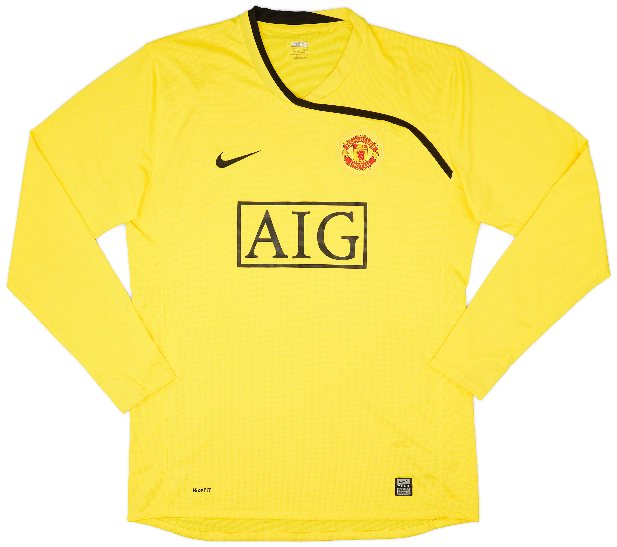 2008-09 Manchester United GK Shirt - 7/10 - ()