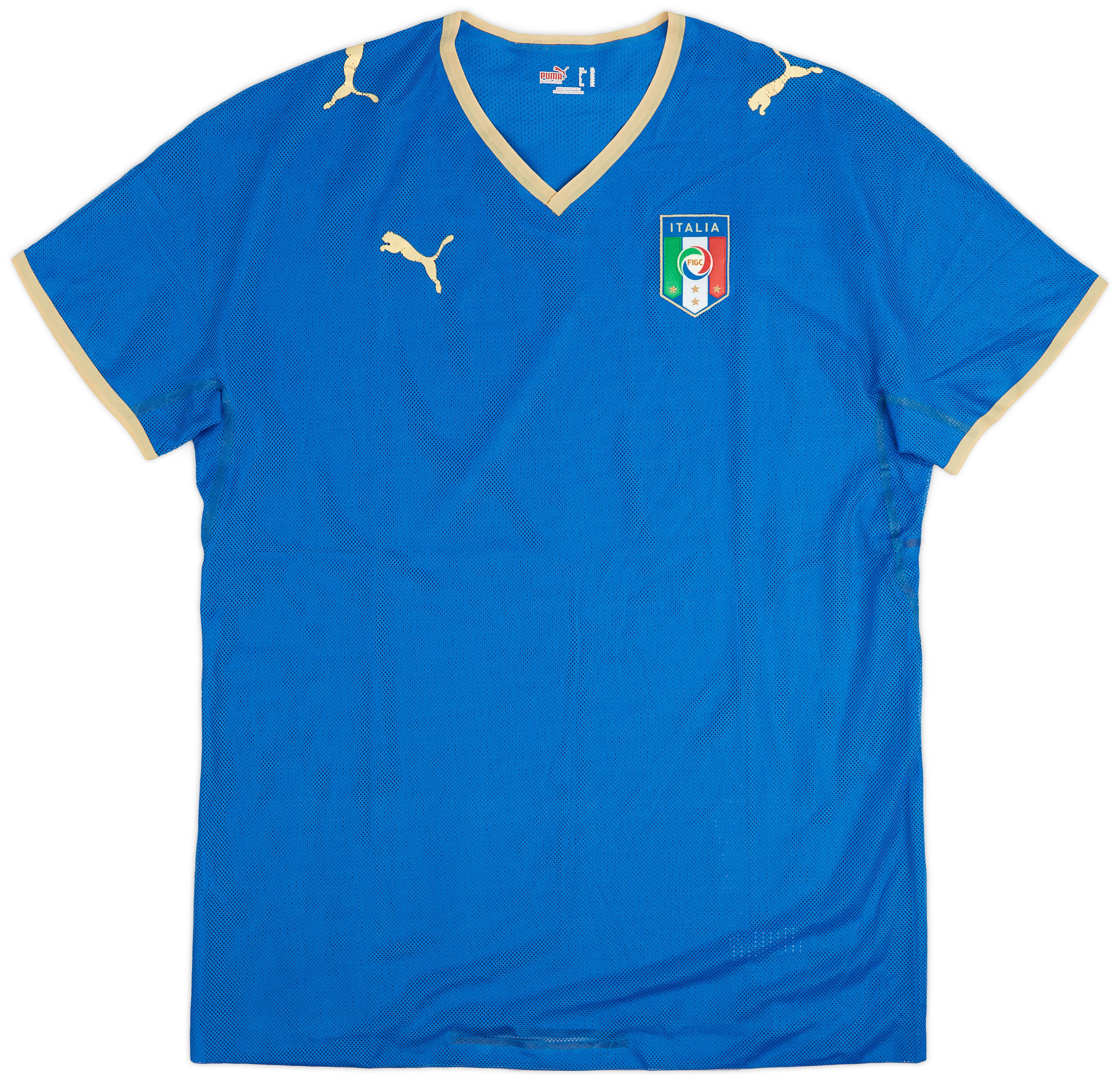 2007-08 Italy Player Issue Home Shirt - 8/10 - ()