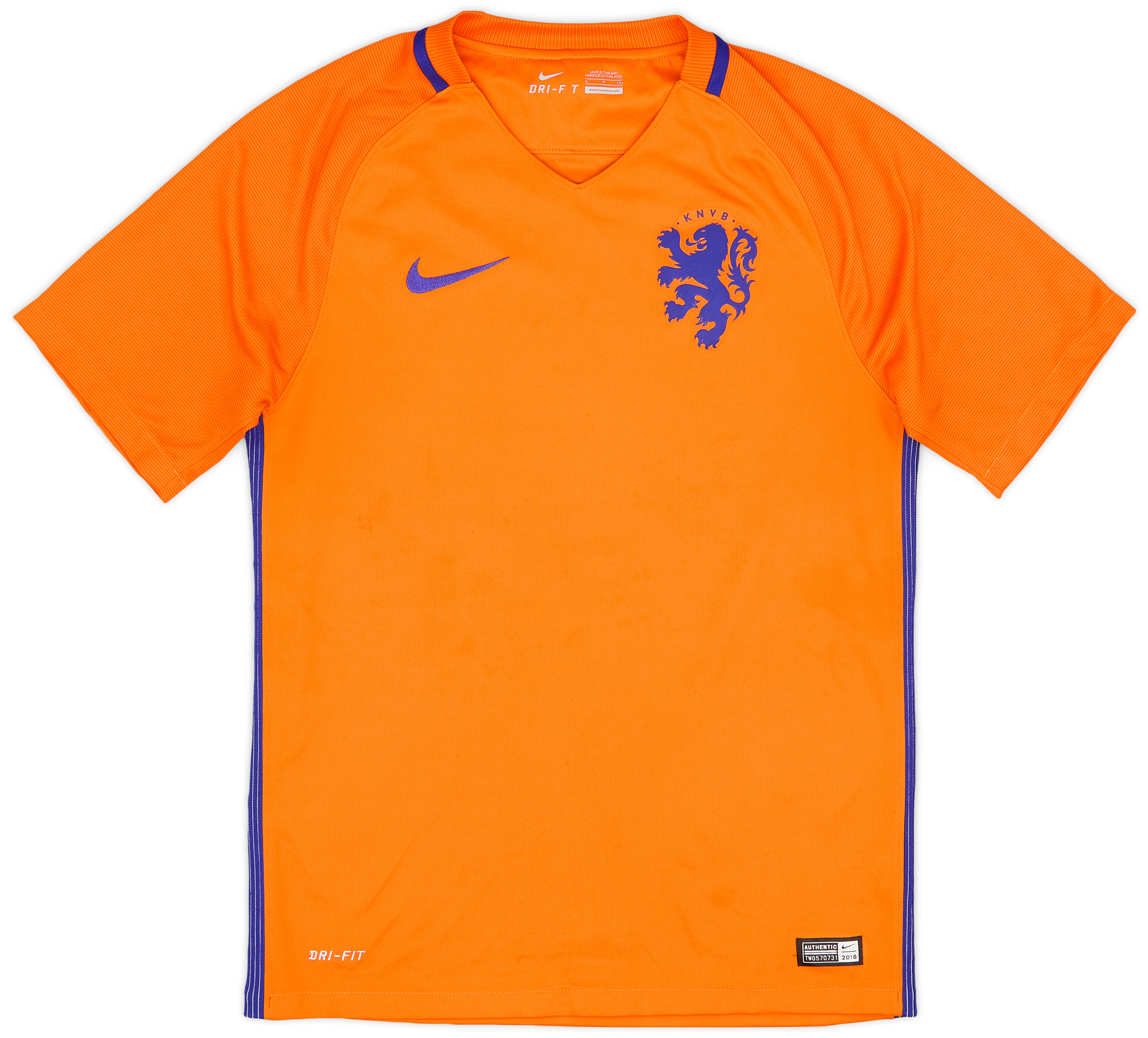 2016-17 Netherlands Home Shirt - 7/10 - ()