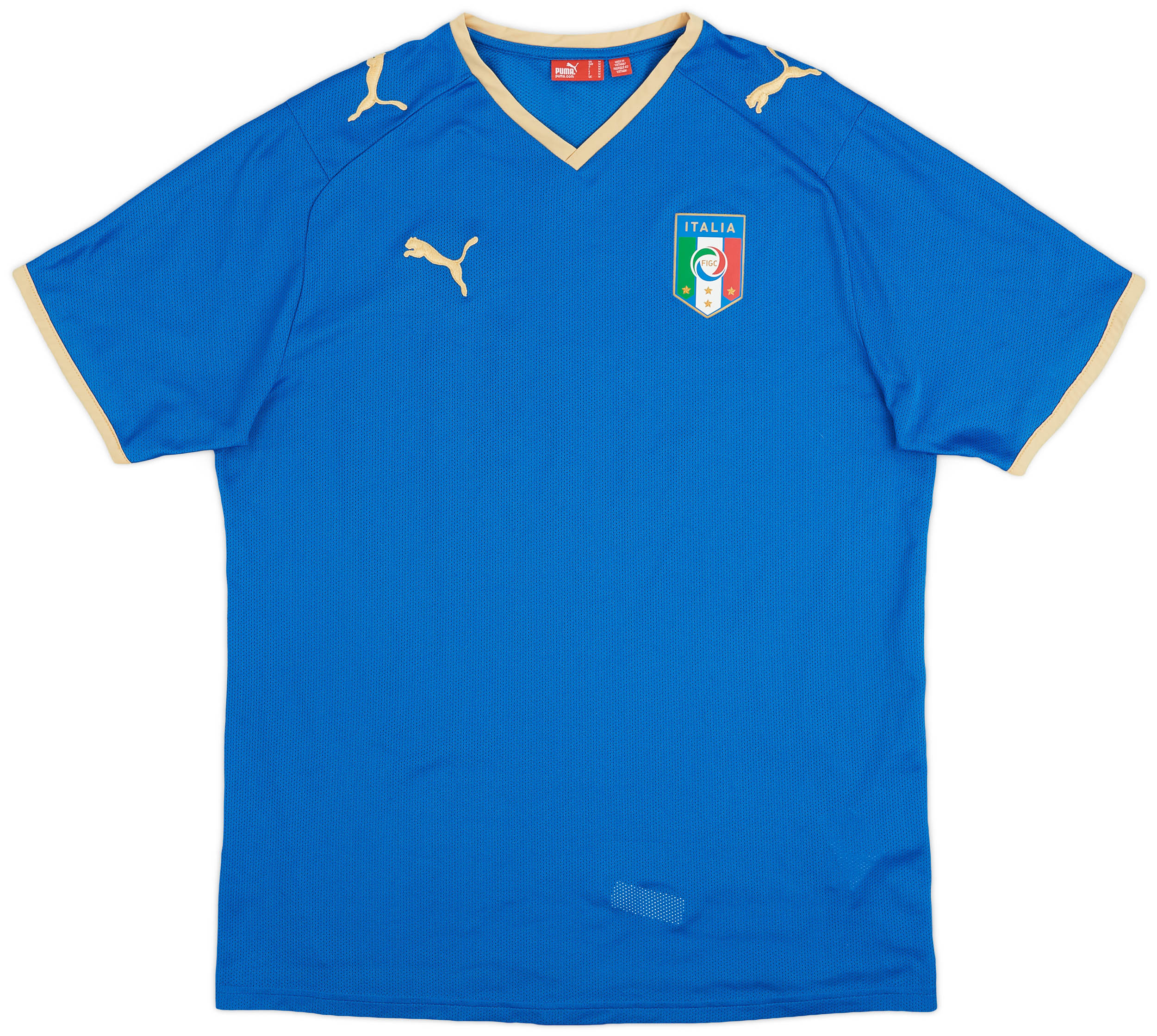 2007-08 Italy Basic Home Shirt - 10/10 - ()