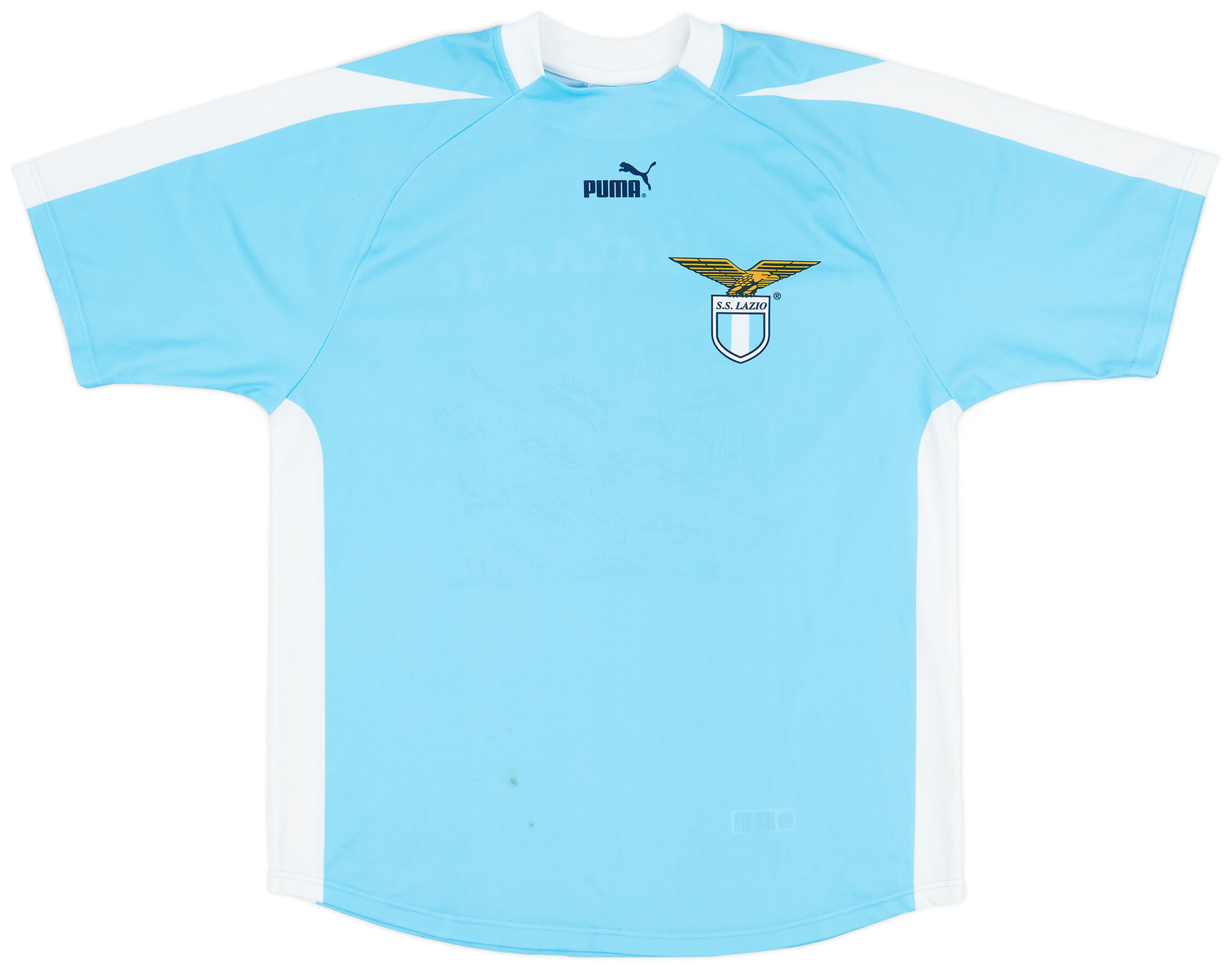 2003-04 Lazio 'Signed' Basic Home Shirt - 6/10 - ()