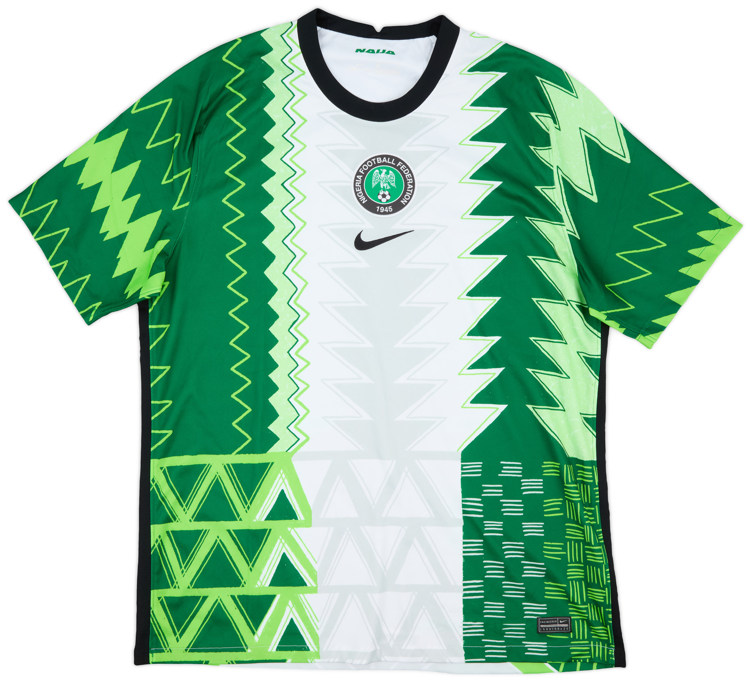 2020-21 Nigeria Home Shirt - 9/10 - ()