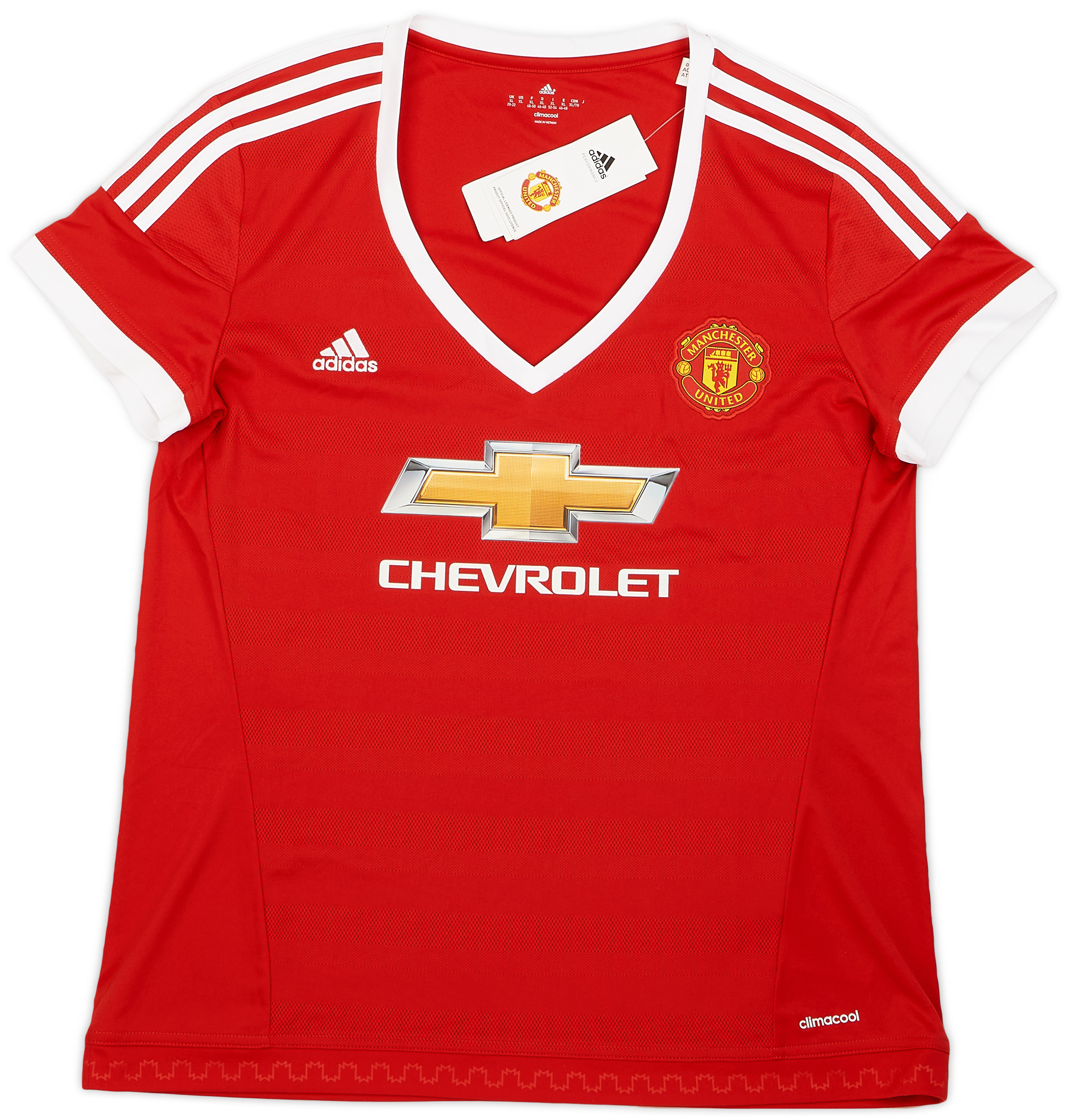 2015-16 Manchester United Women Home Shirt (Women's )