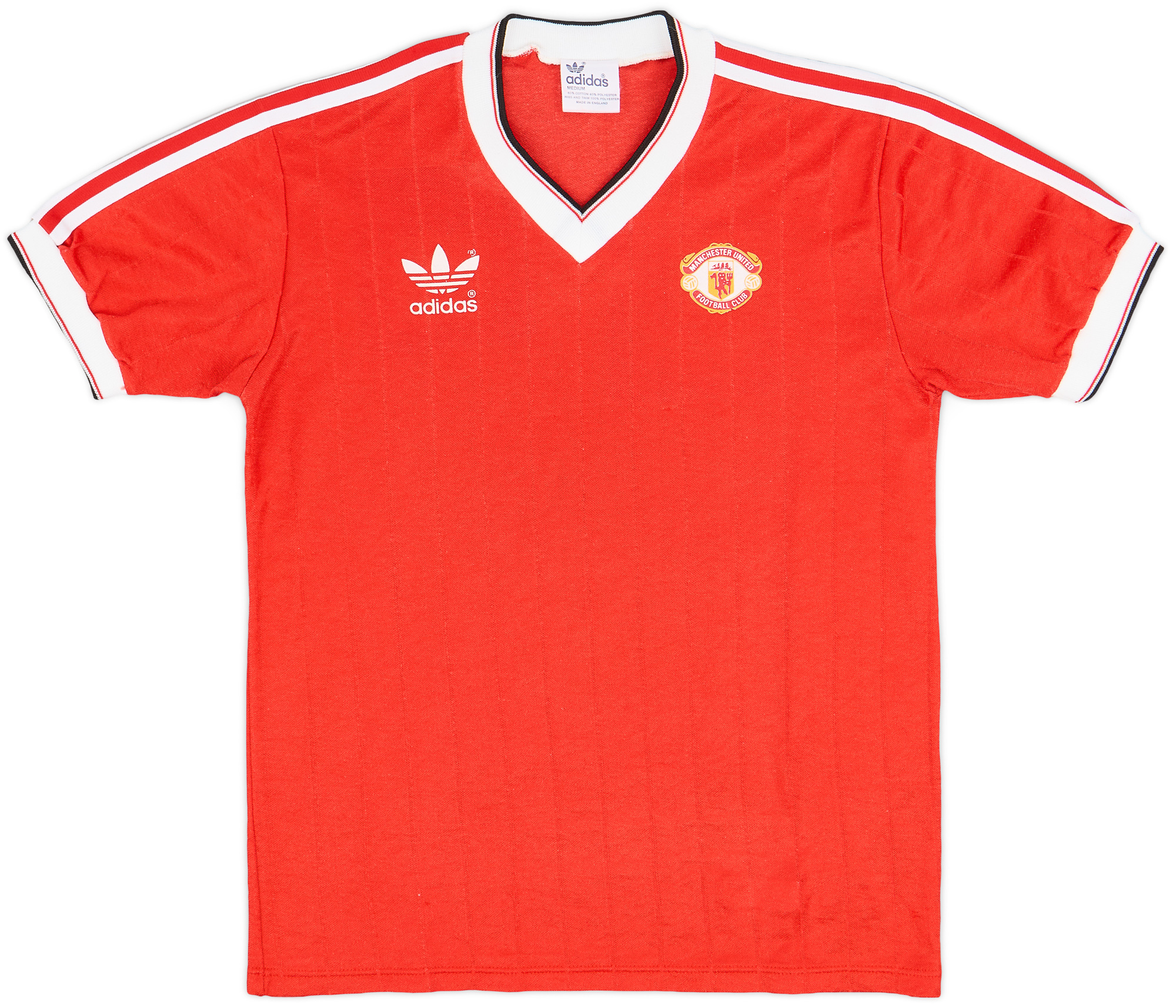 1982-84 Manchester United Home Shirt - 9/10 - ()