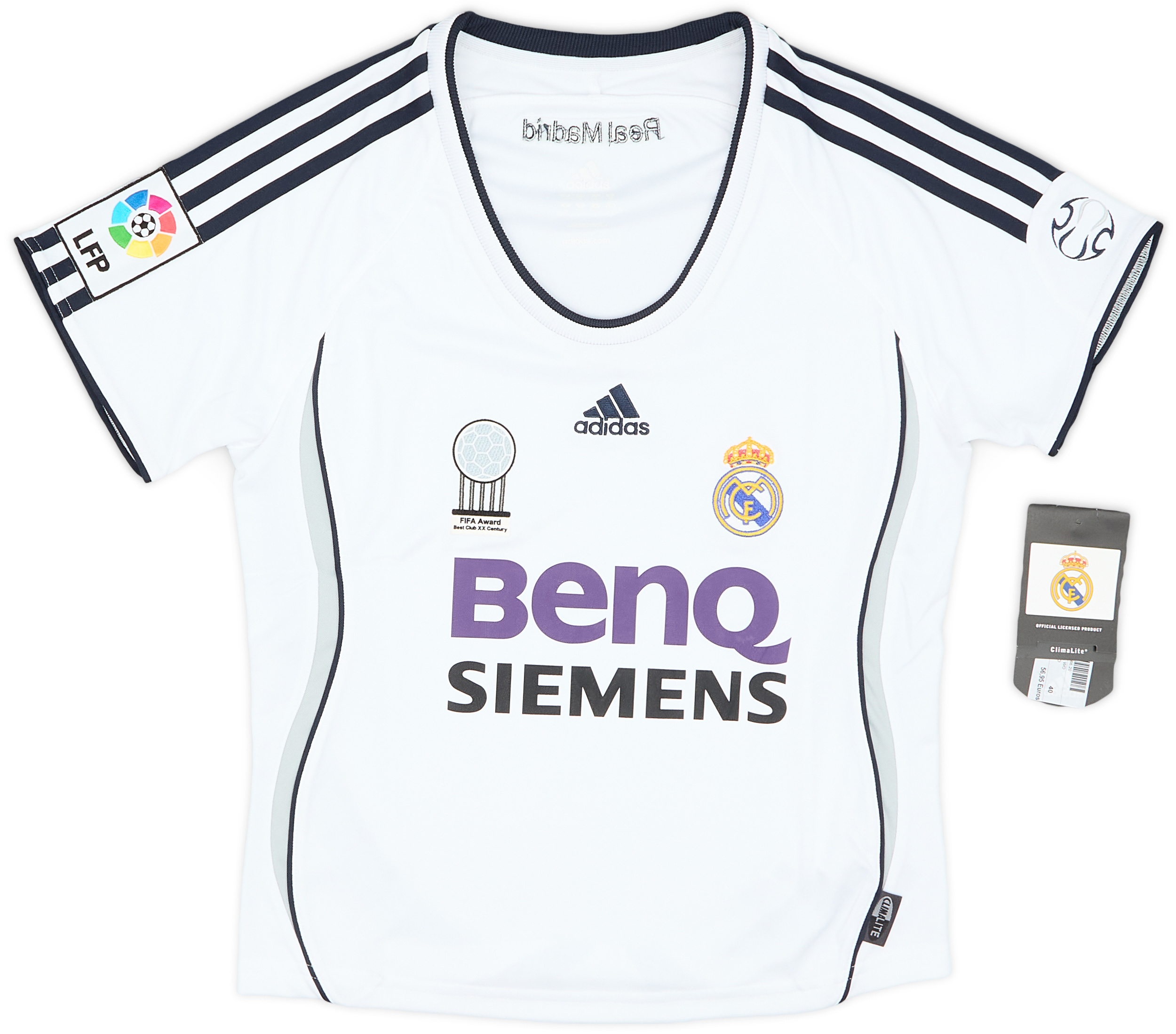 2006-07 Real Madrid Home Shirt (Women's )