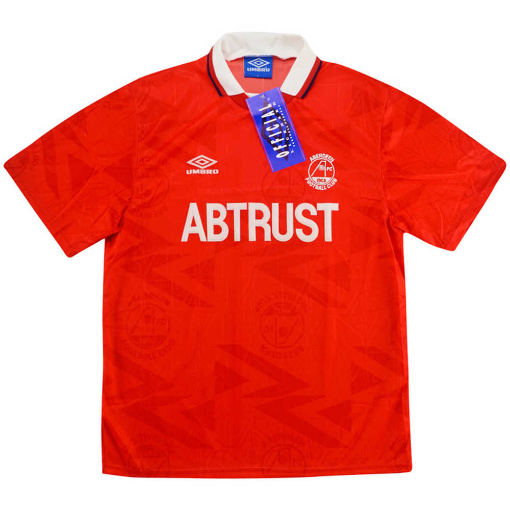 1992-93 Aberdeen Home Shirt *BNIB* XL