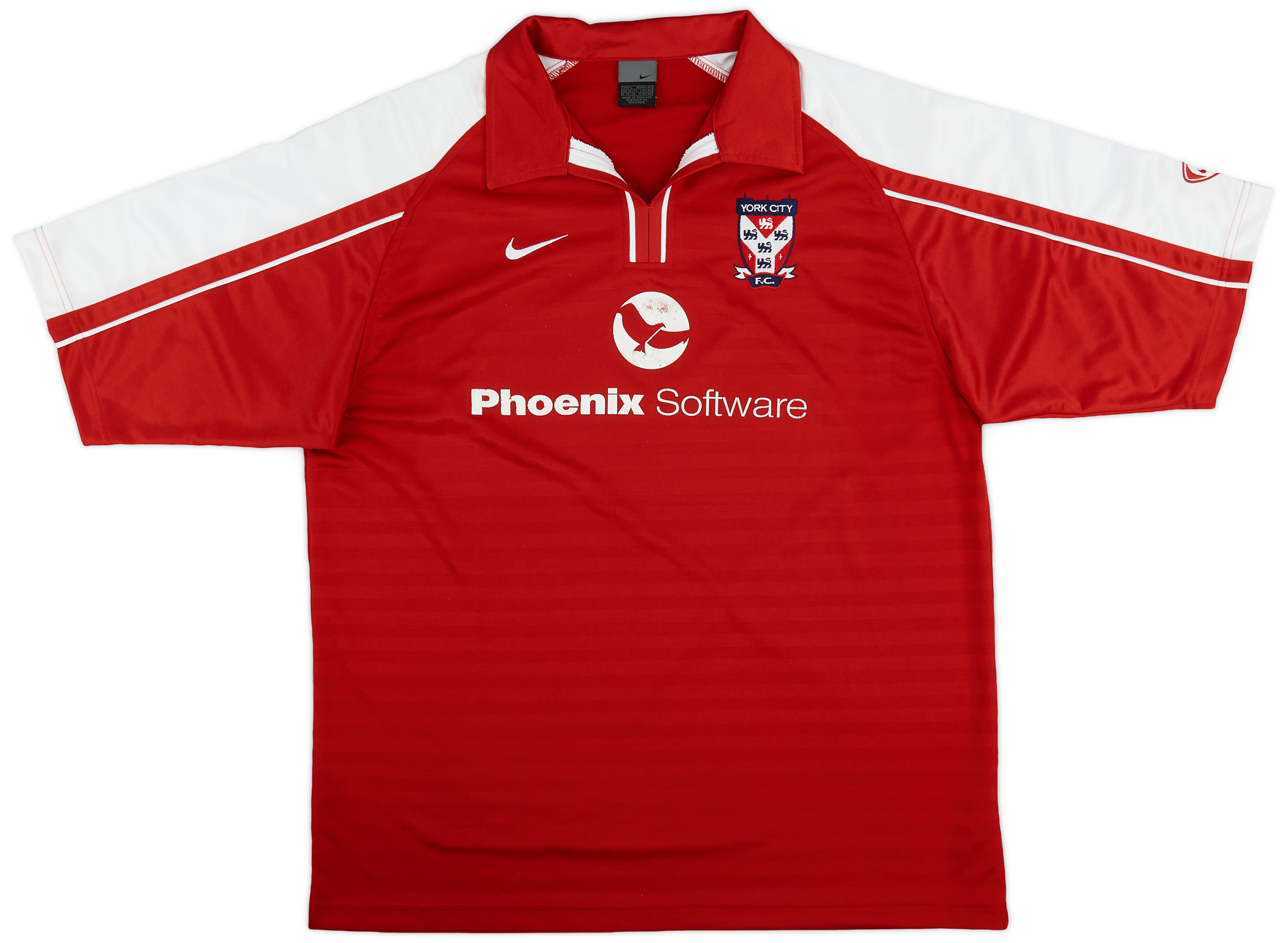 York City Away football shirt 2003 - 2004.