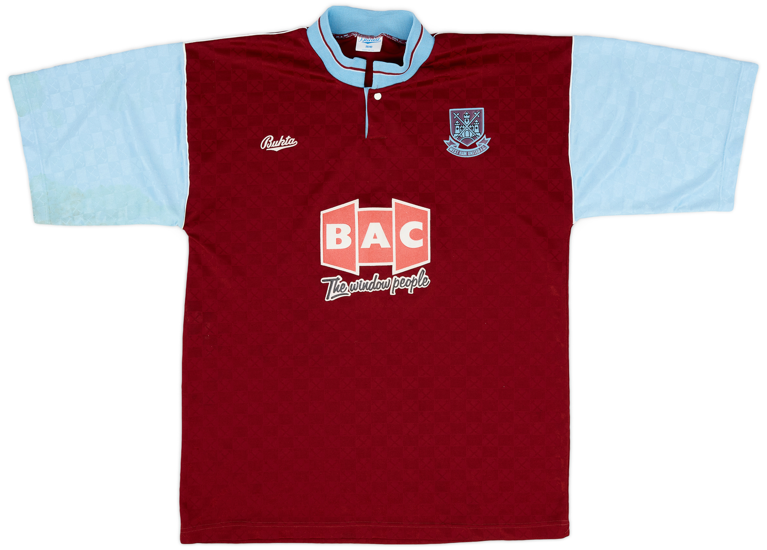 1990-91 West Ham United Home Shirt - 6/10 - ()