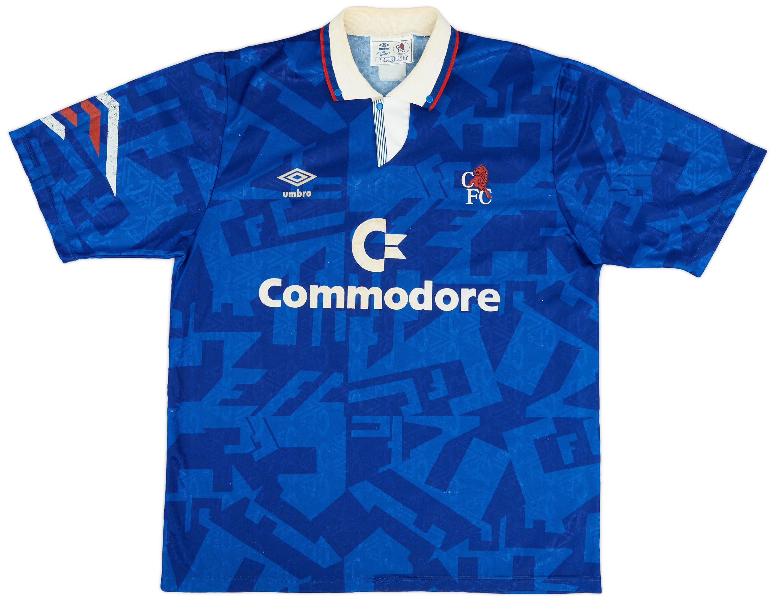 1991-93 Chelsea Home Shirt - 8/10 - ()