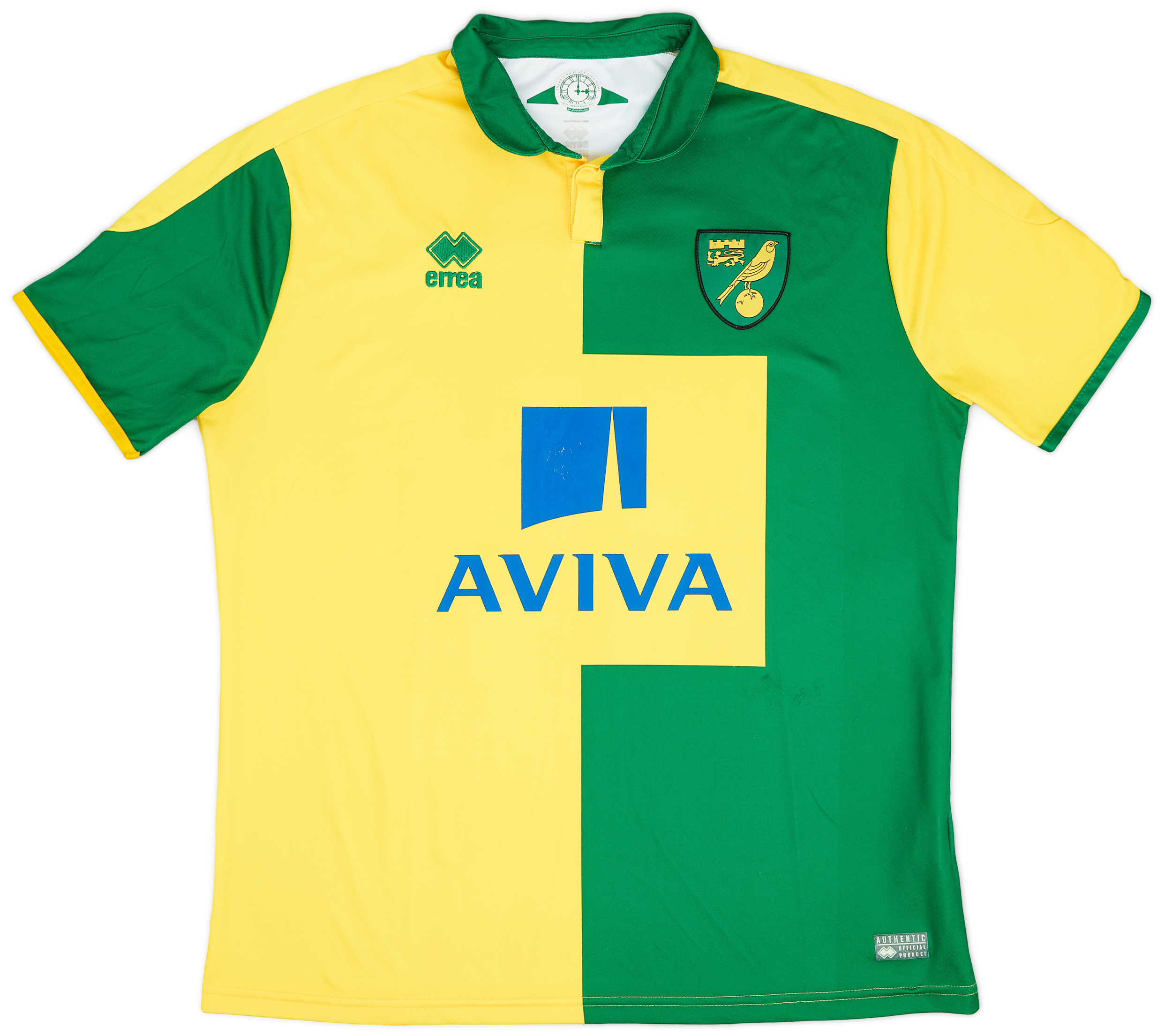 2015-16 Norwich City Home Shirt - 6/10 - ()