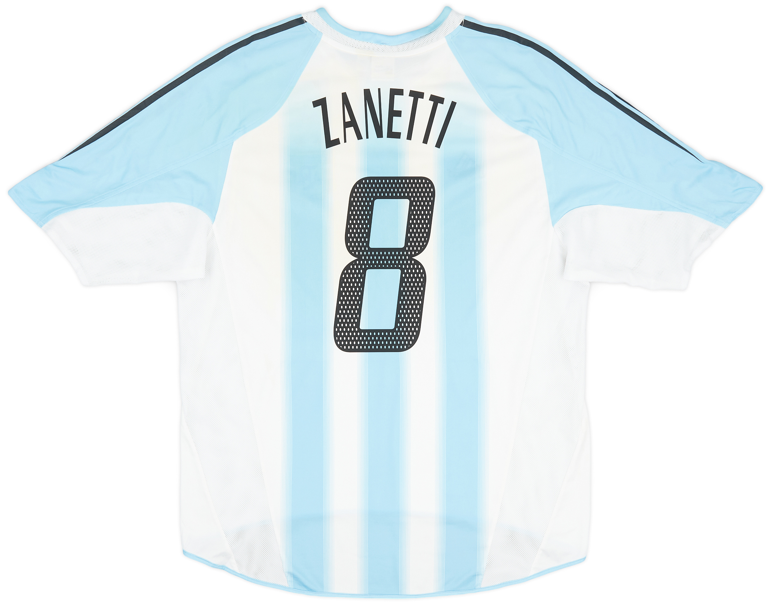 2004-05 Argentina Home Shirt Zanetti #8 - 8/10 - ()