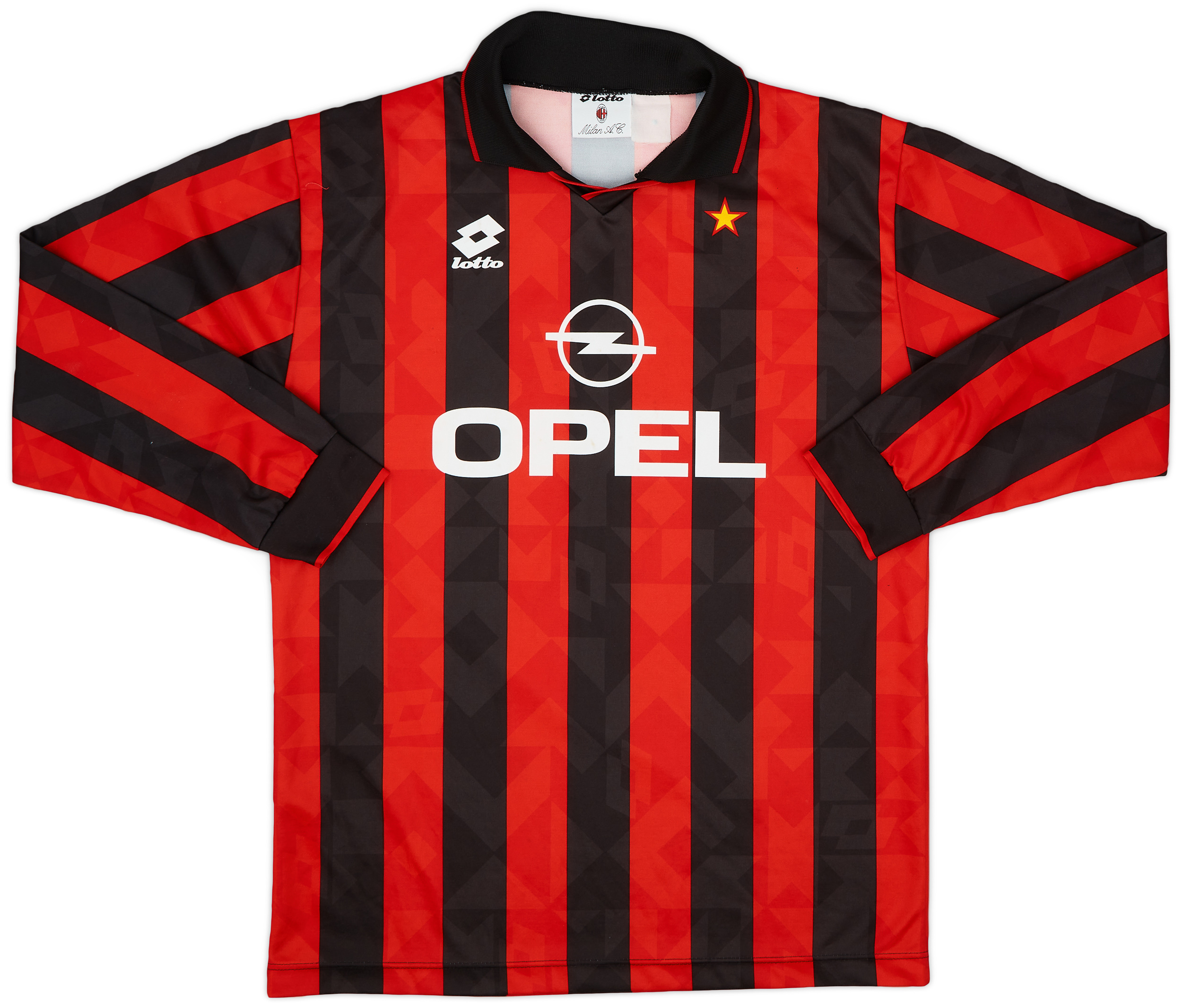 1995-96 AC Milan Home Shirt - 8/10 - ()