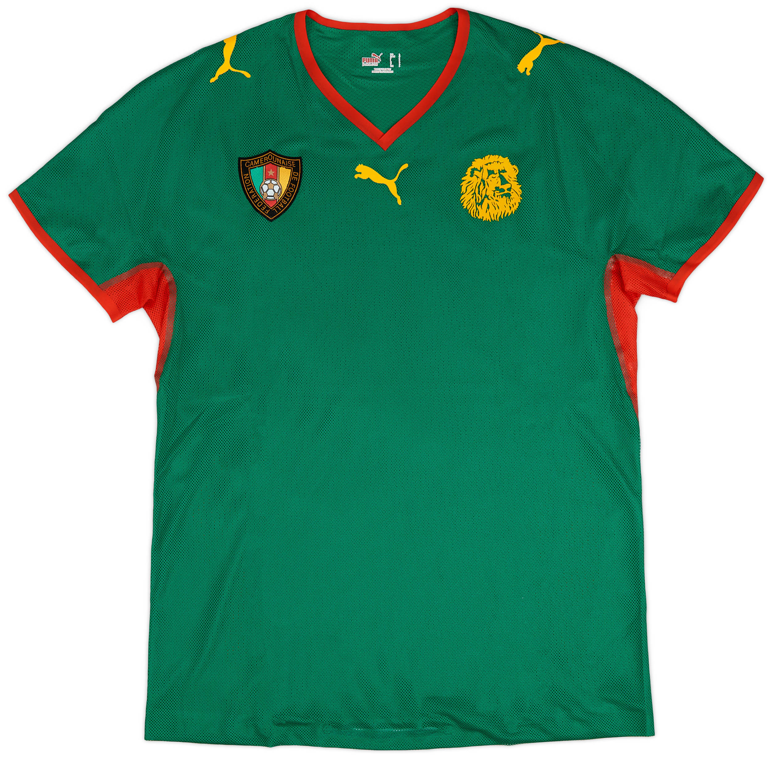 2008-09 Cameroon Player Issue Home Shirt - 9/10 - ()
