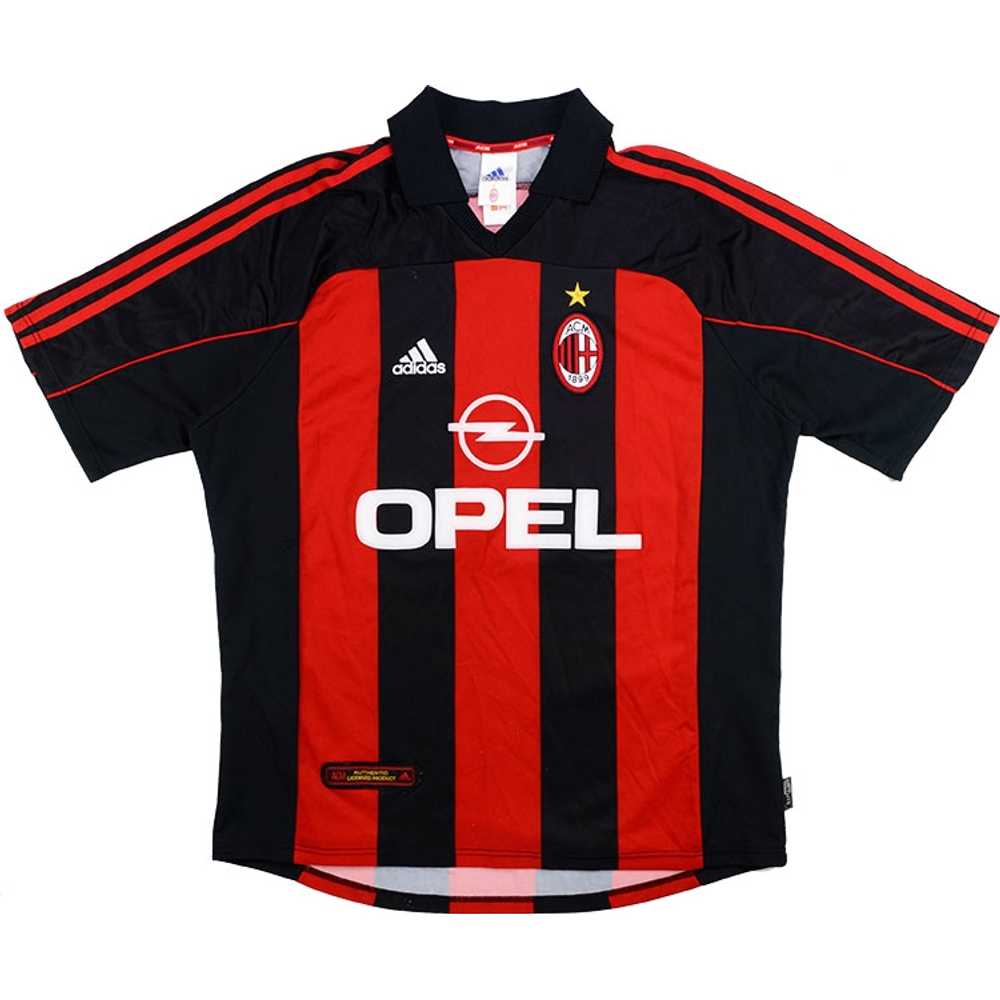 2000-02 AC Milan Home Shirt (Very Good) S