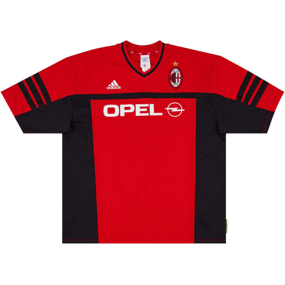 2000-02 AC Milan Player Issue Training Shirt (Excellent) XL