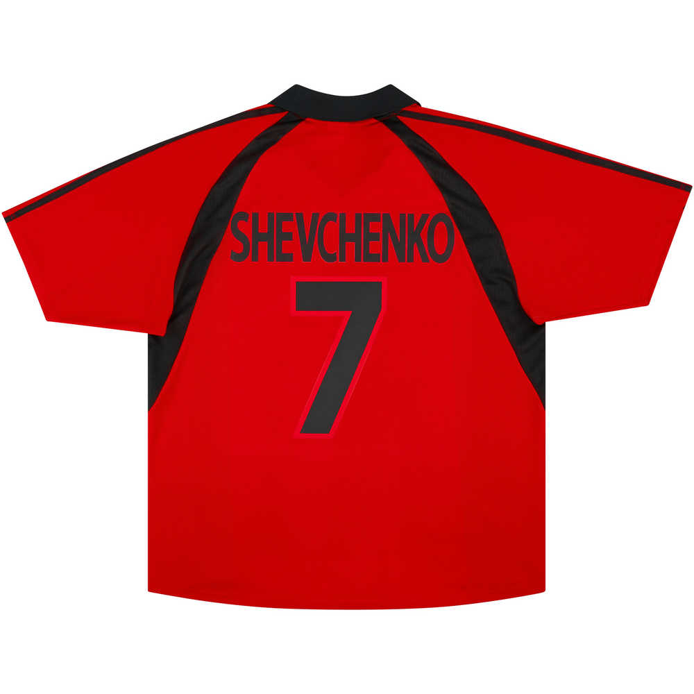 2001-02 AC Milan Third Shirt Shevchenko #7 (Excellent) XL
