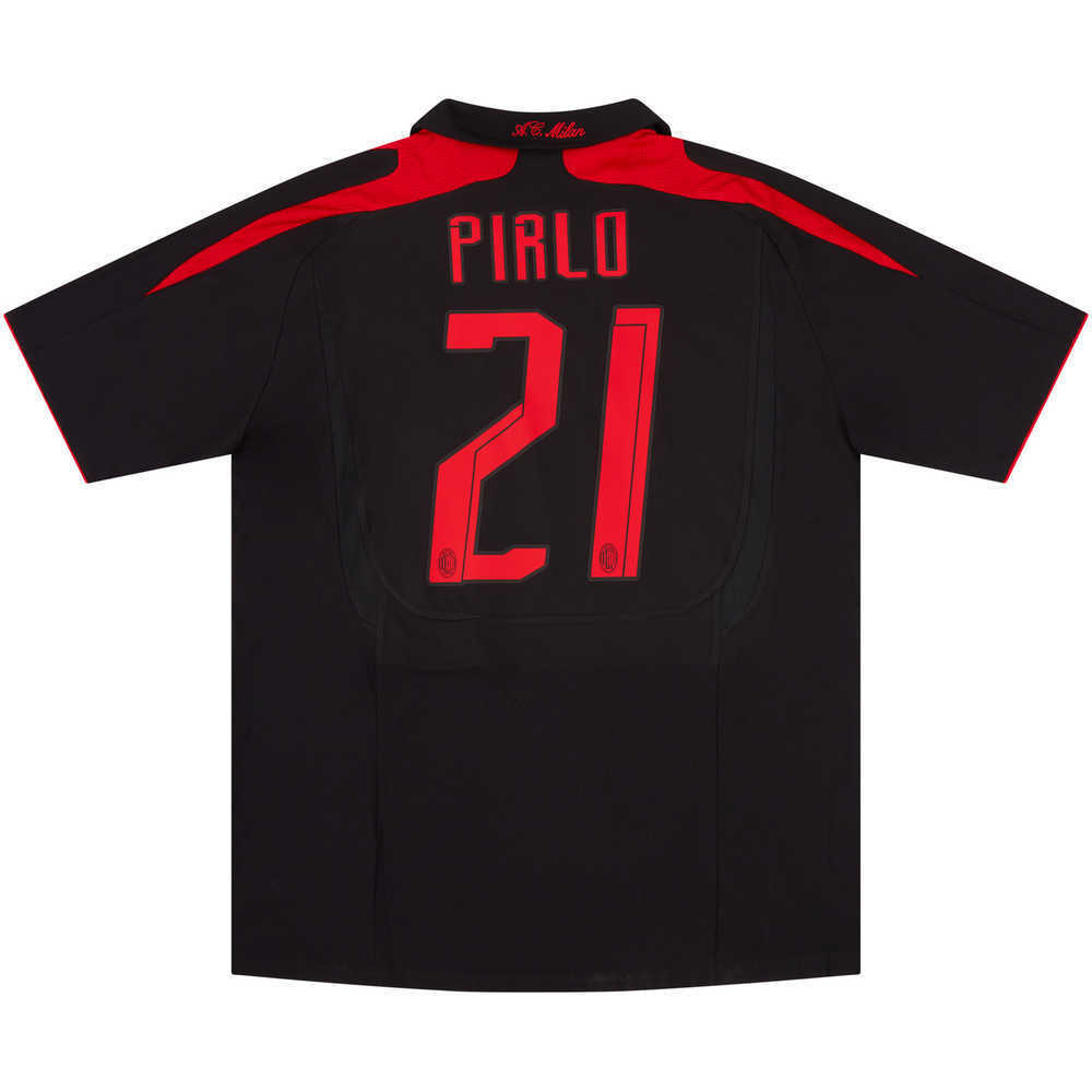 2007-08 AC Milan Third Shirt Pirlo #21 (Good) M